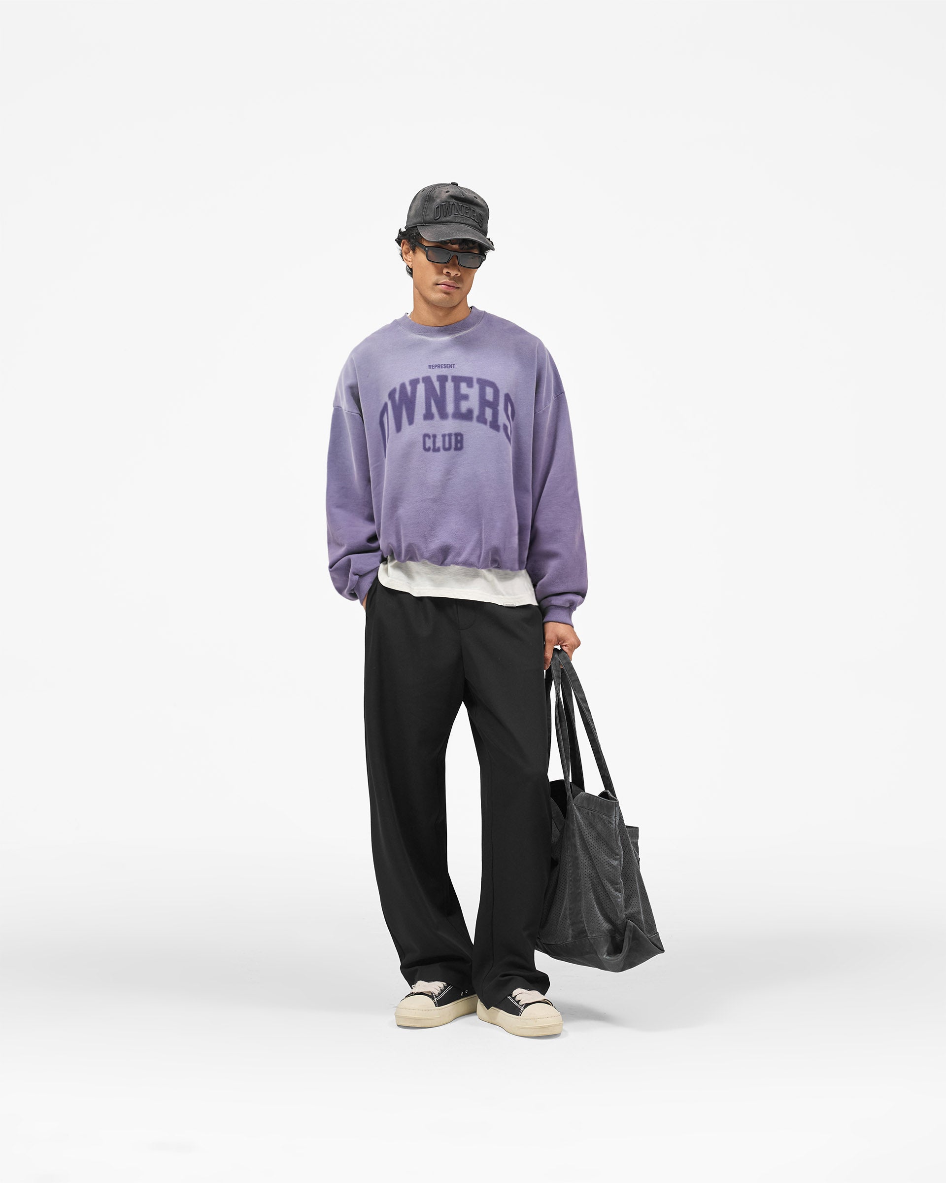 Represent Owners Club Sweatshirt - Deep Purple
