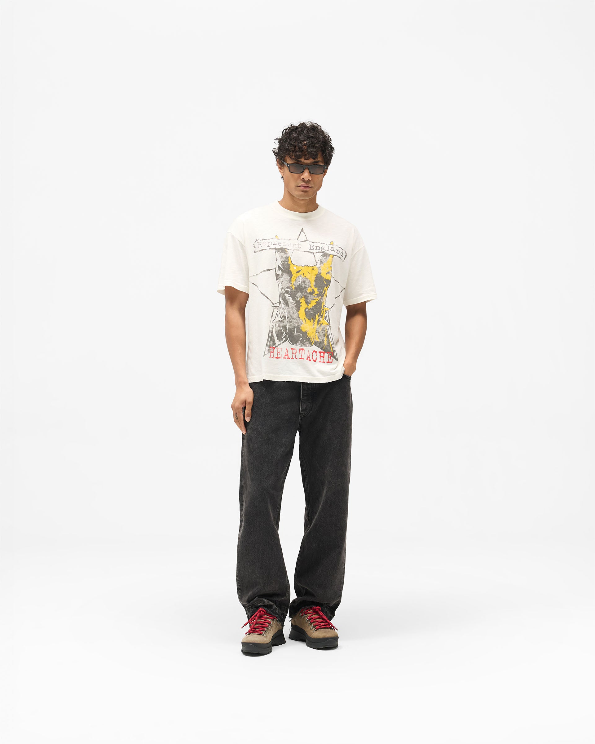 Riot T-Shirt - Flat White