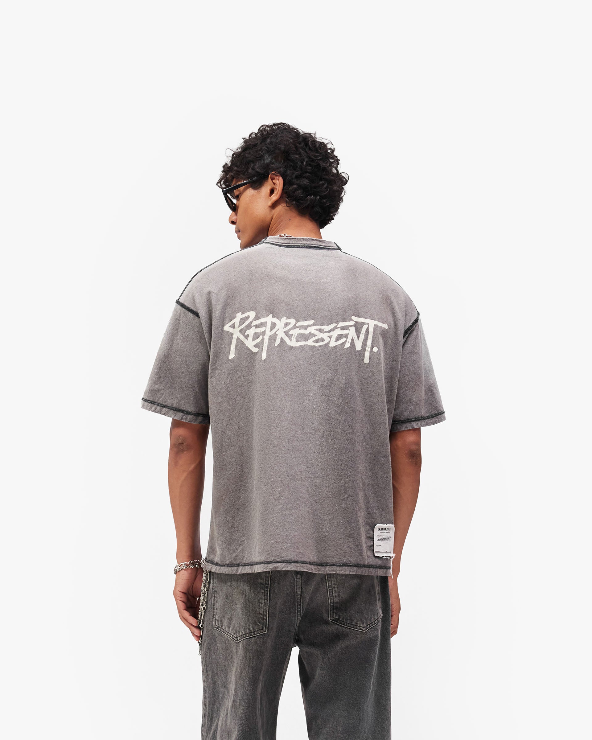 Marker Logo T-Shirt - Sunfade