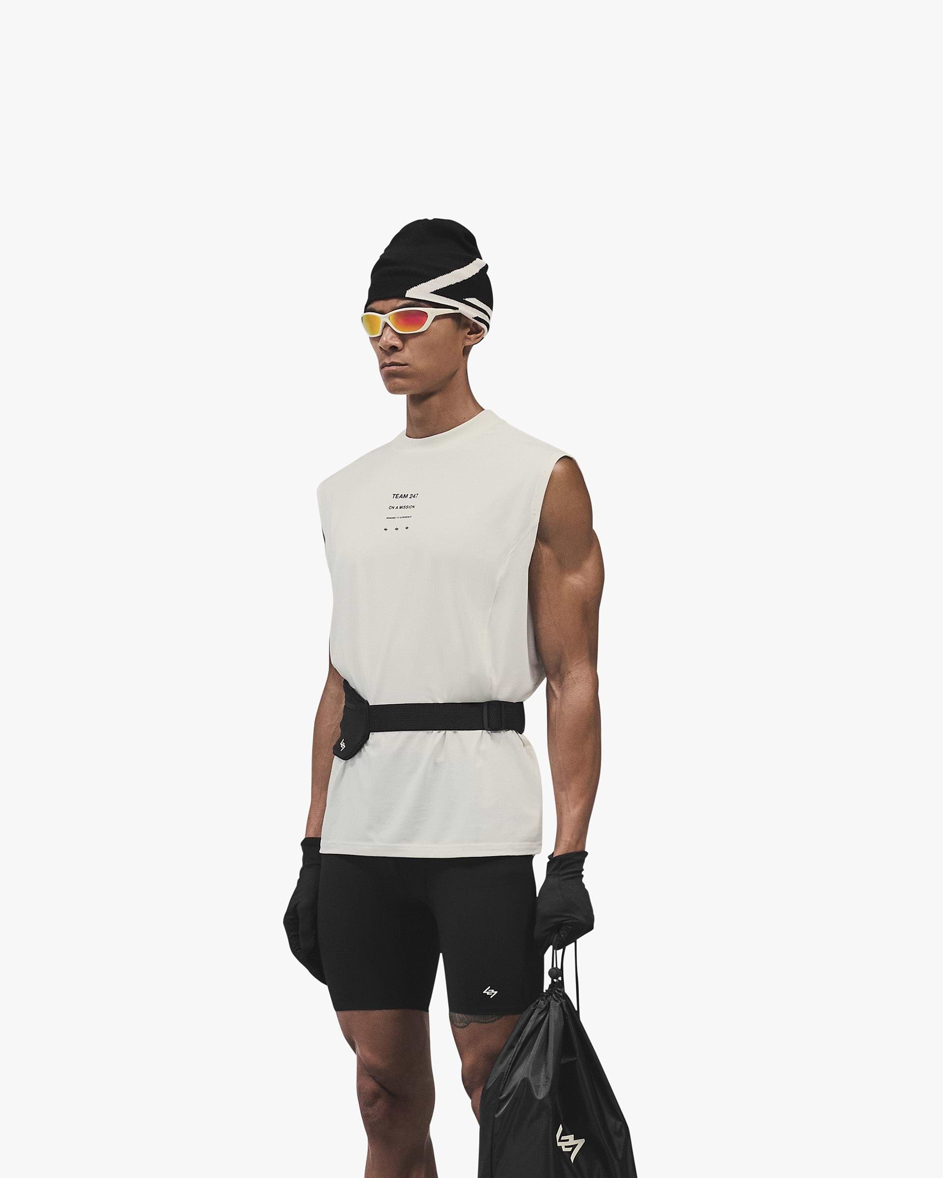 247 Uprising Oversized Tank - Flat White