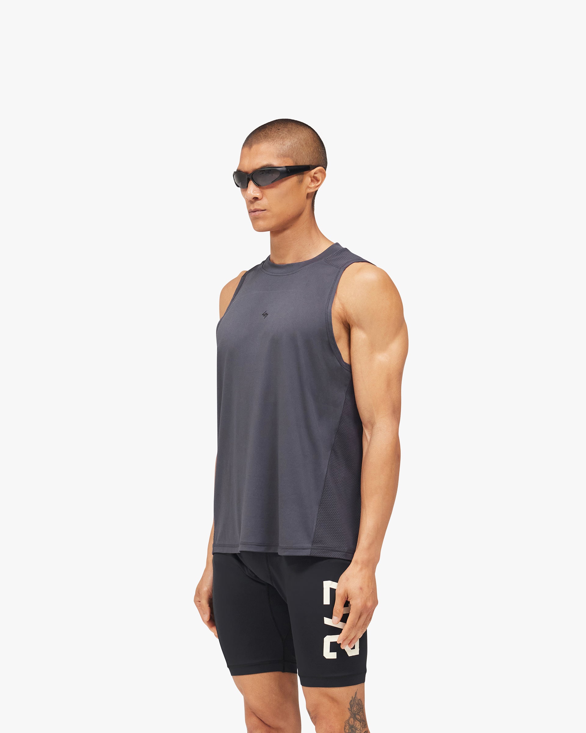 247 Numbers Vest - Graphene