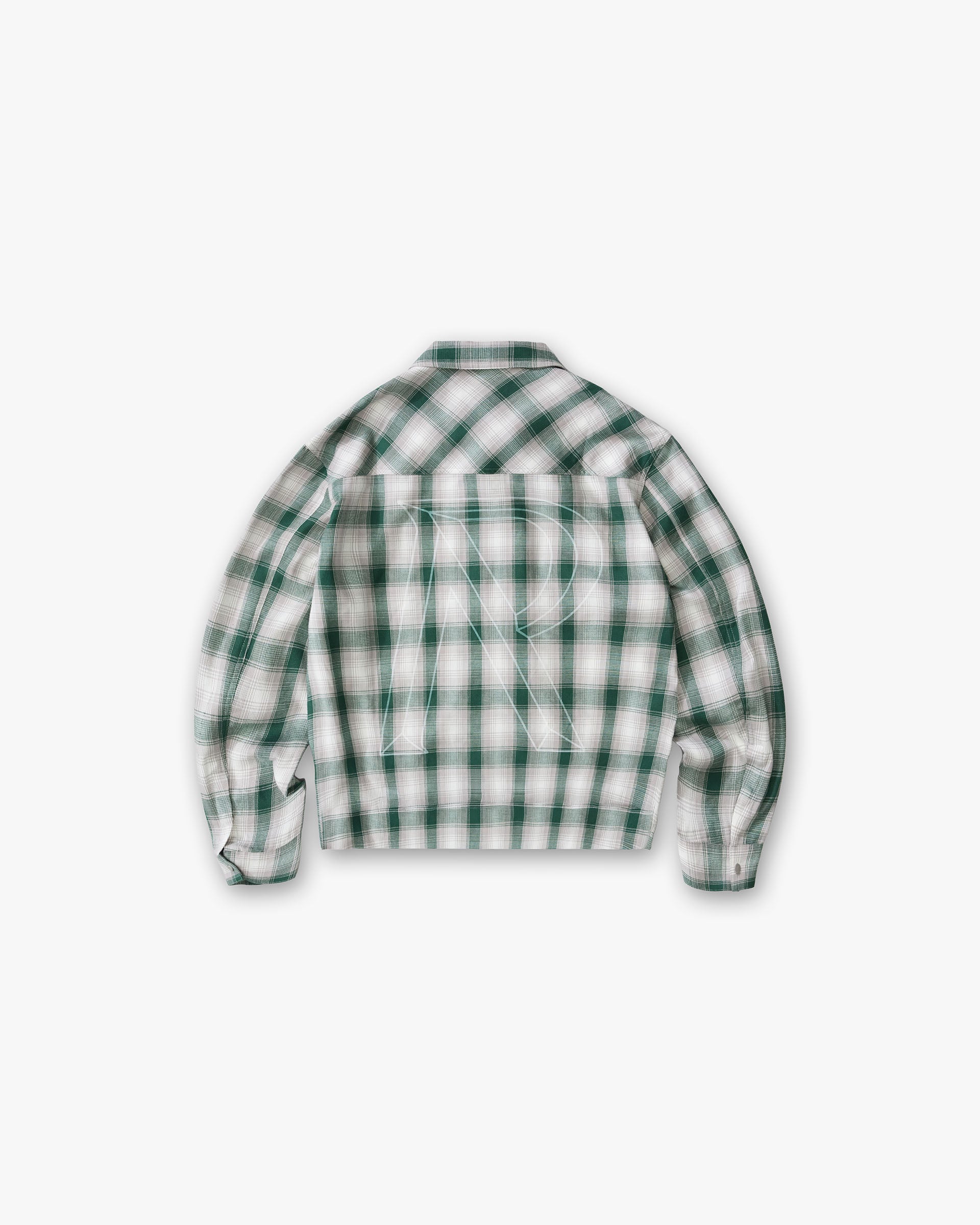 Waffle Flannel - Dark Green