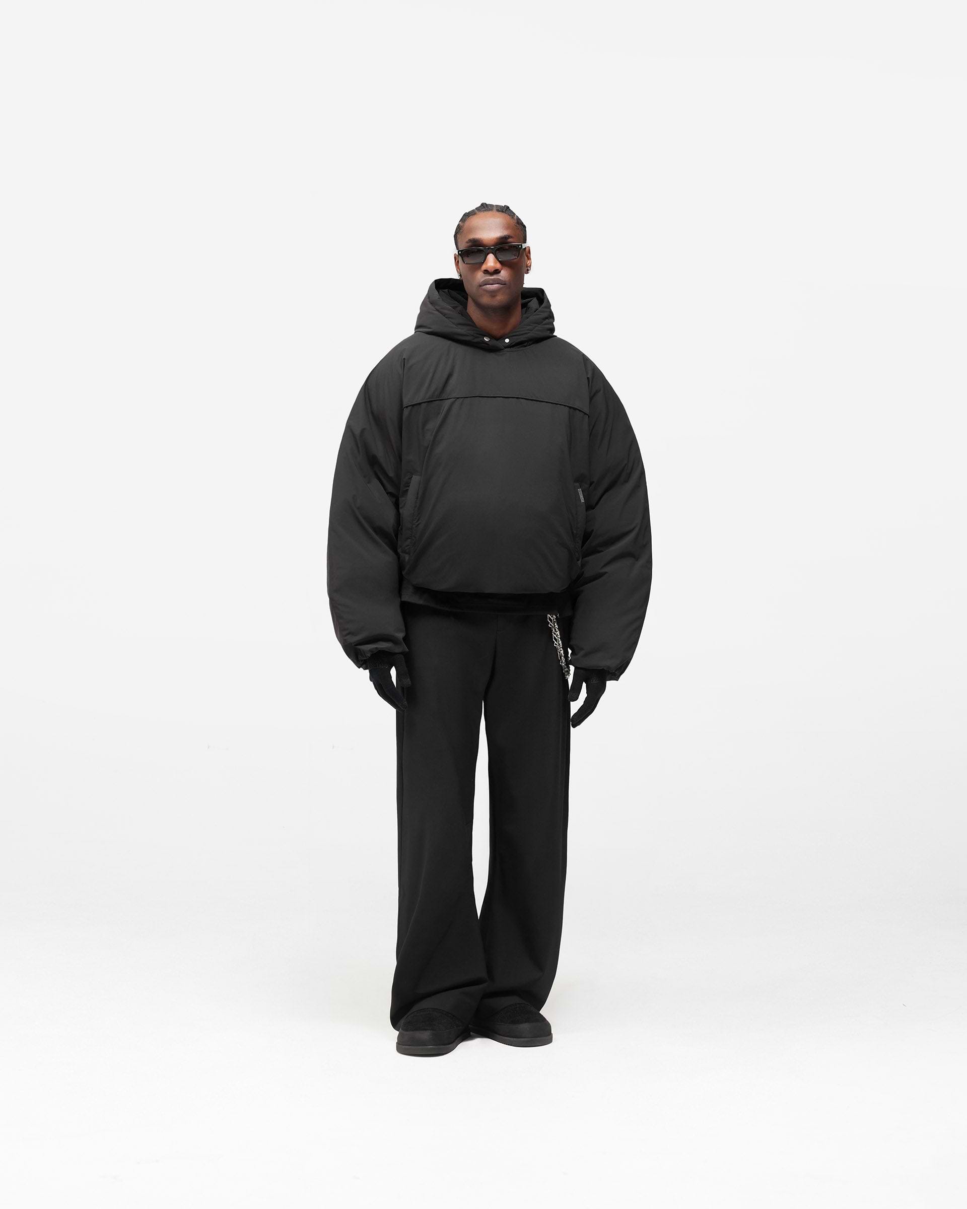 Arch Pullover Puffer - Jet Black