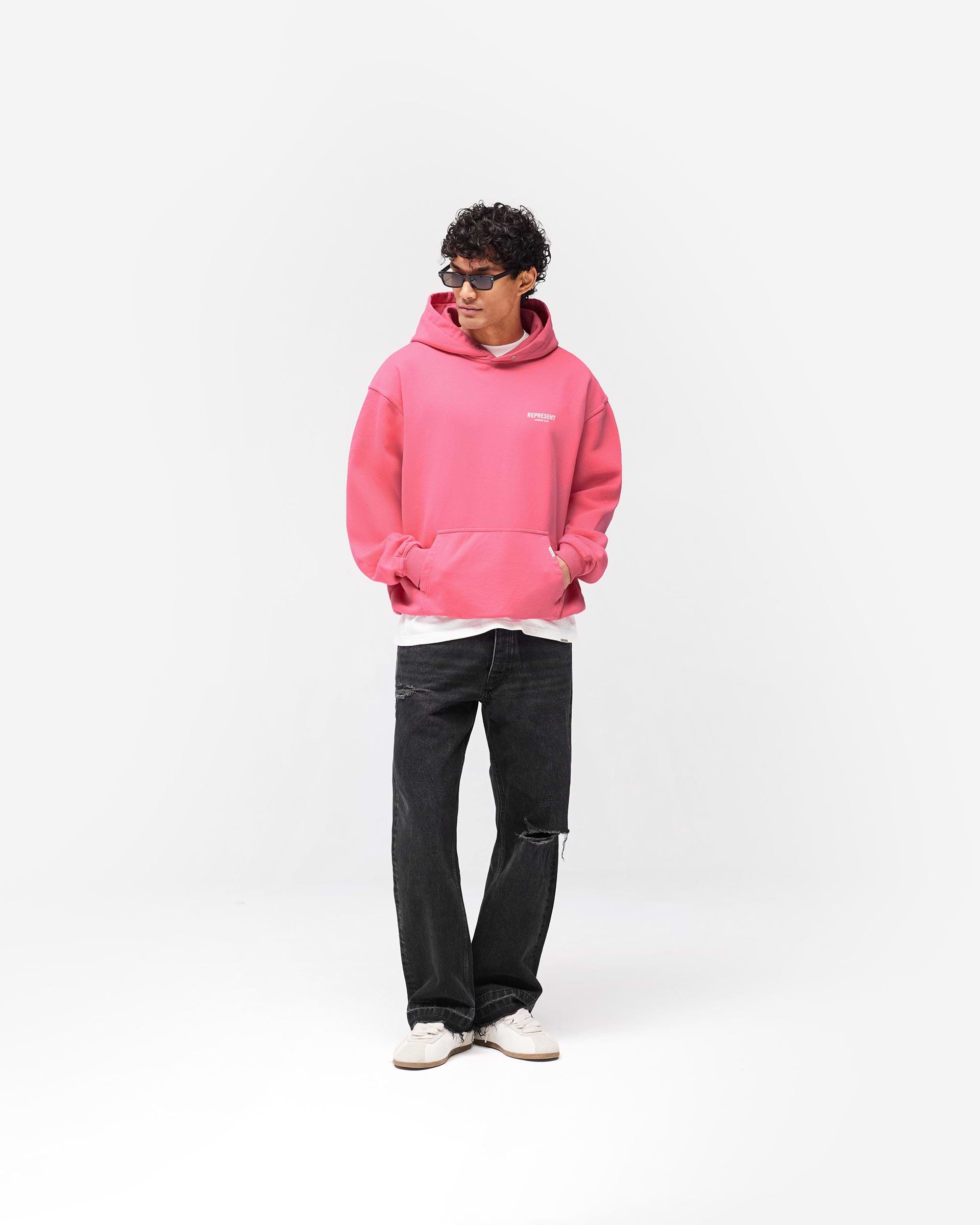 Represent Owners Club Hoodie - Bubblegum Pink