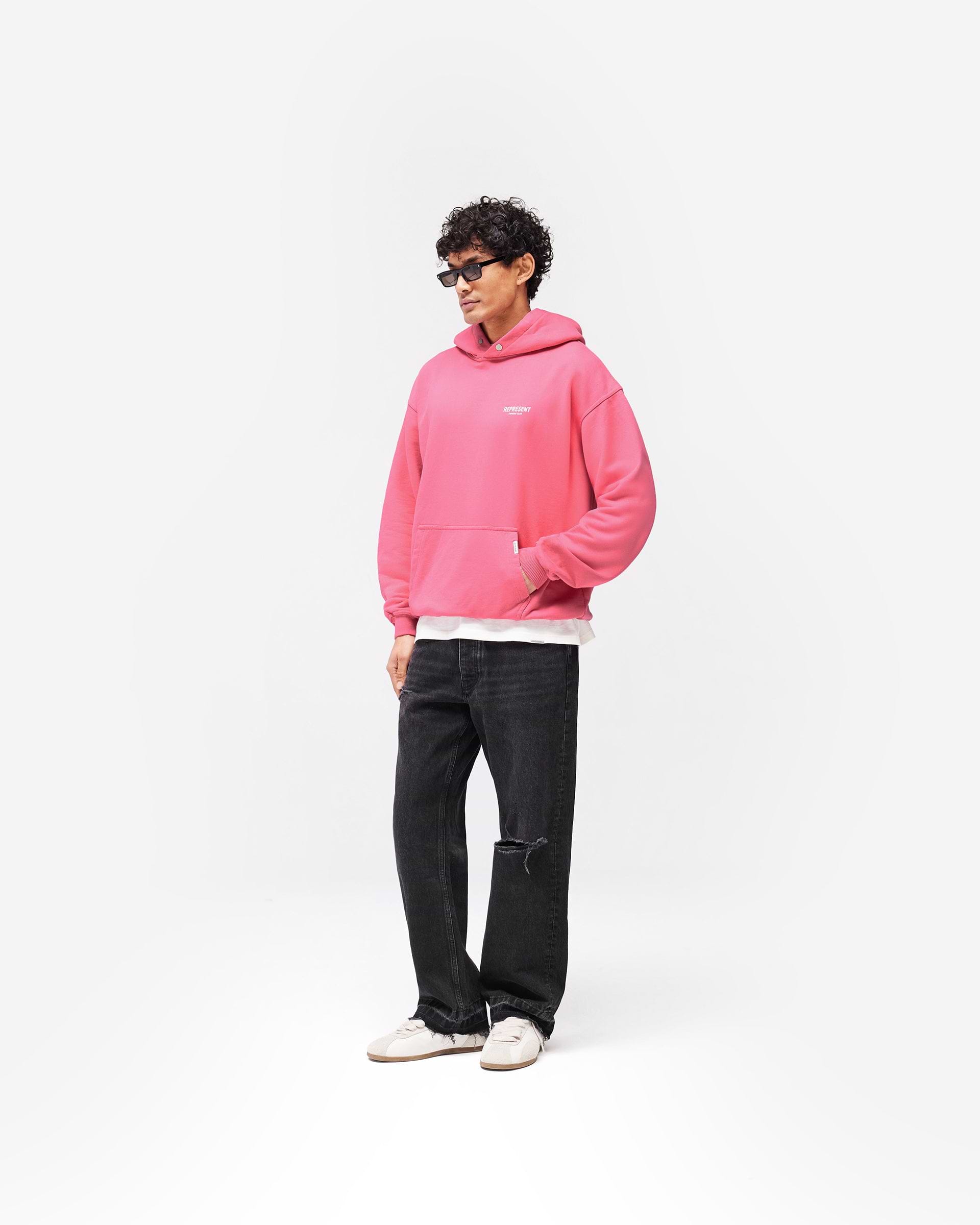 Represent Owners Club Hoodie - Bubblegum Pink