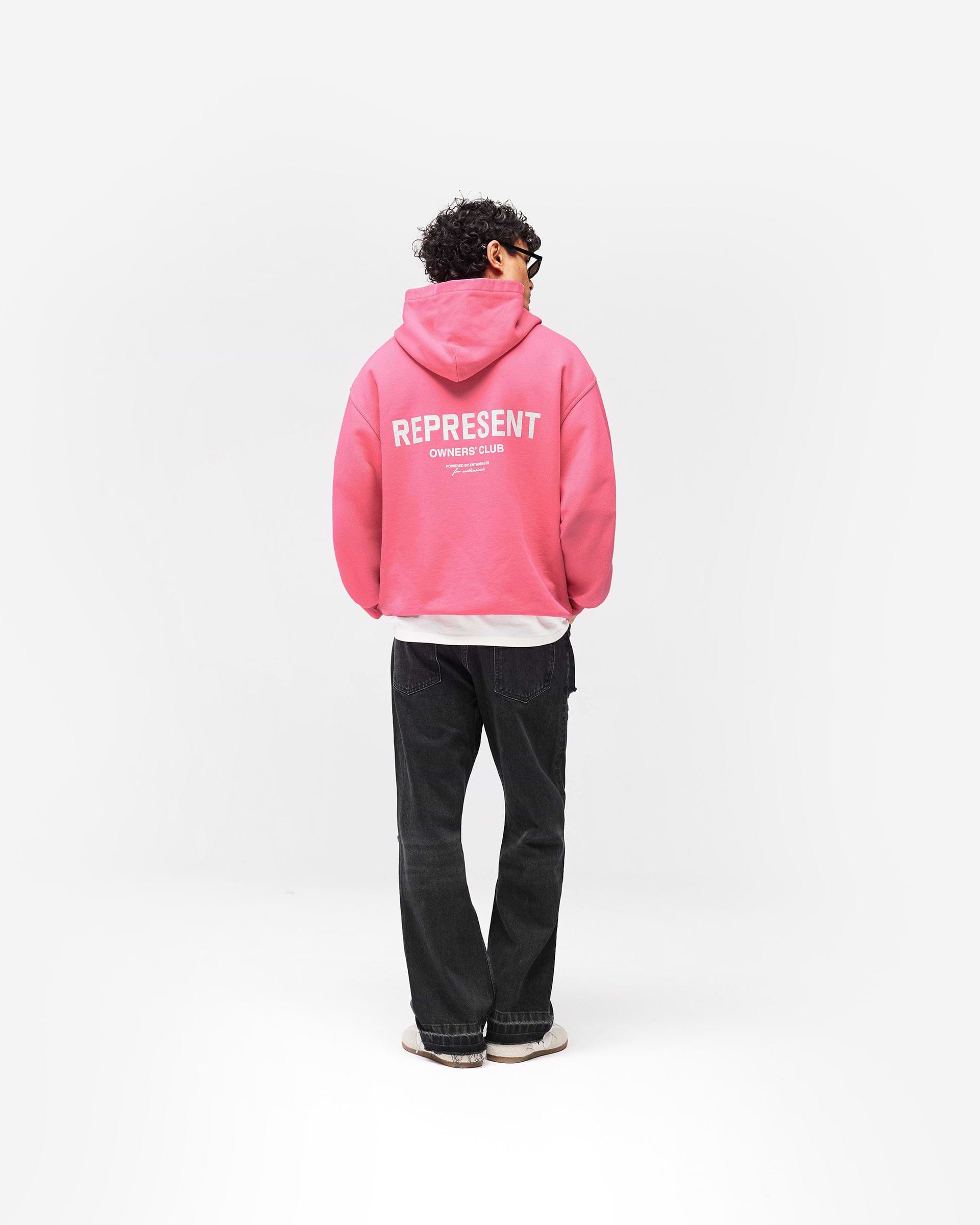 Represent Owners Club Hoodie - Bubblegum Pink