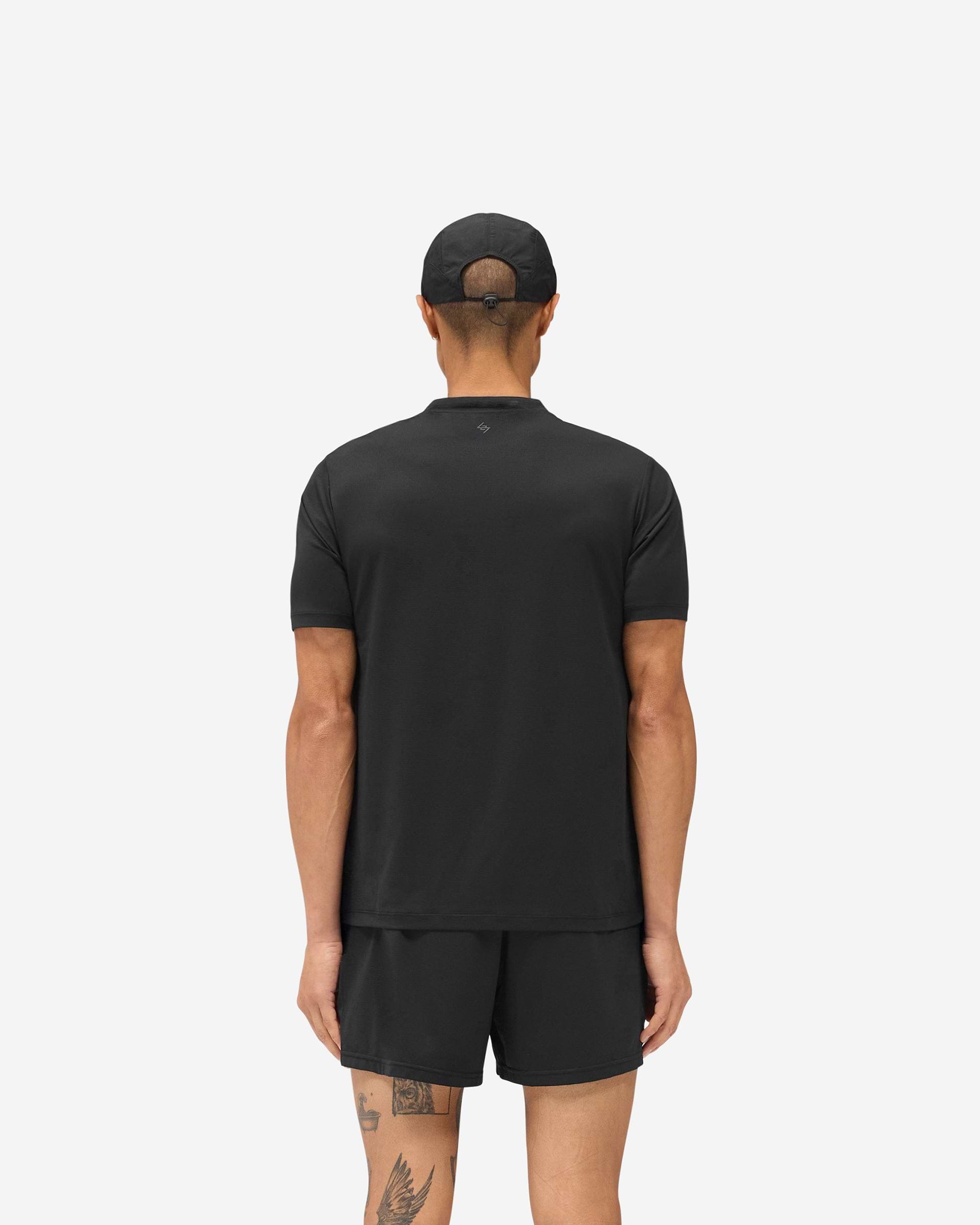 247 DNA Mesh T-Shirt - Jet Black