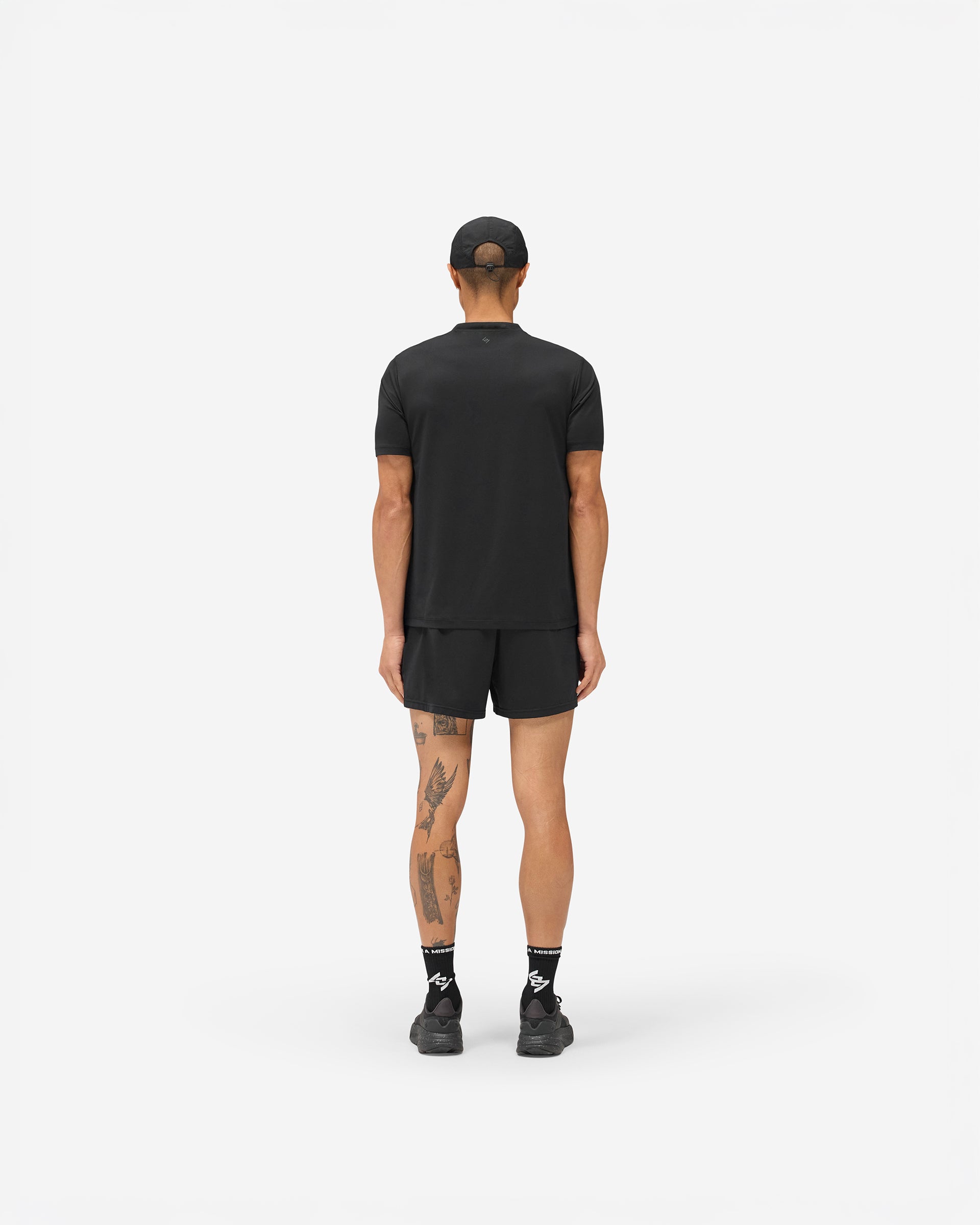 247 DNA Mesh T-Shirt - Jet Black