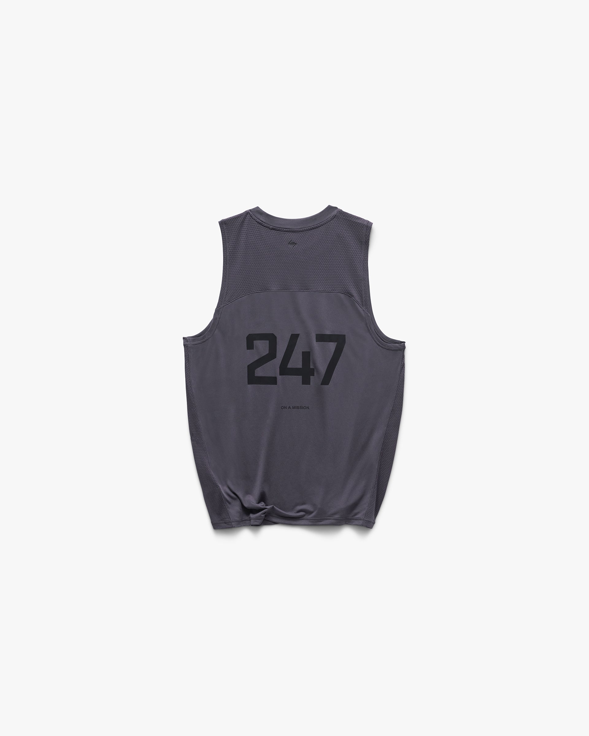 247 Numbers Vest - Graphene