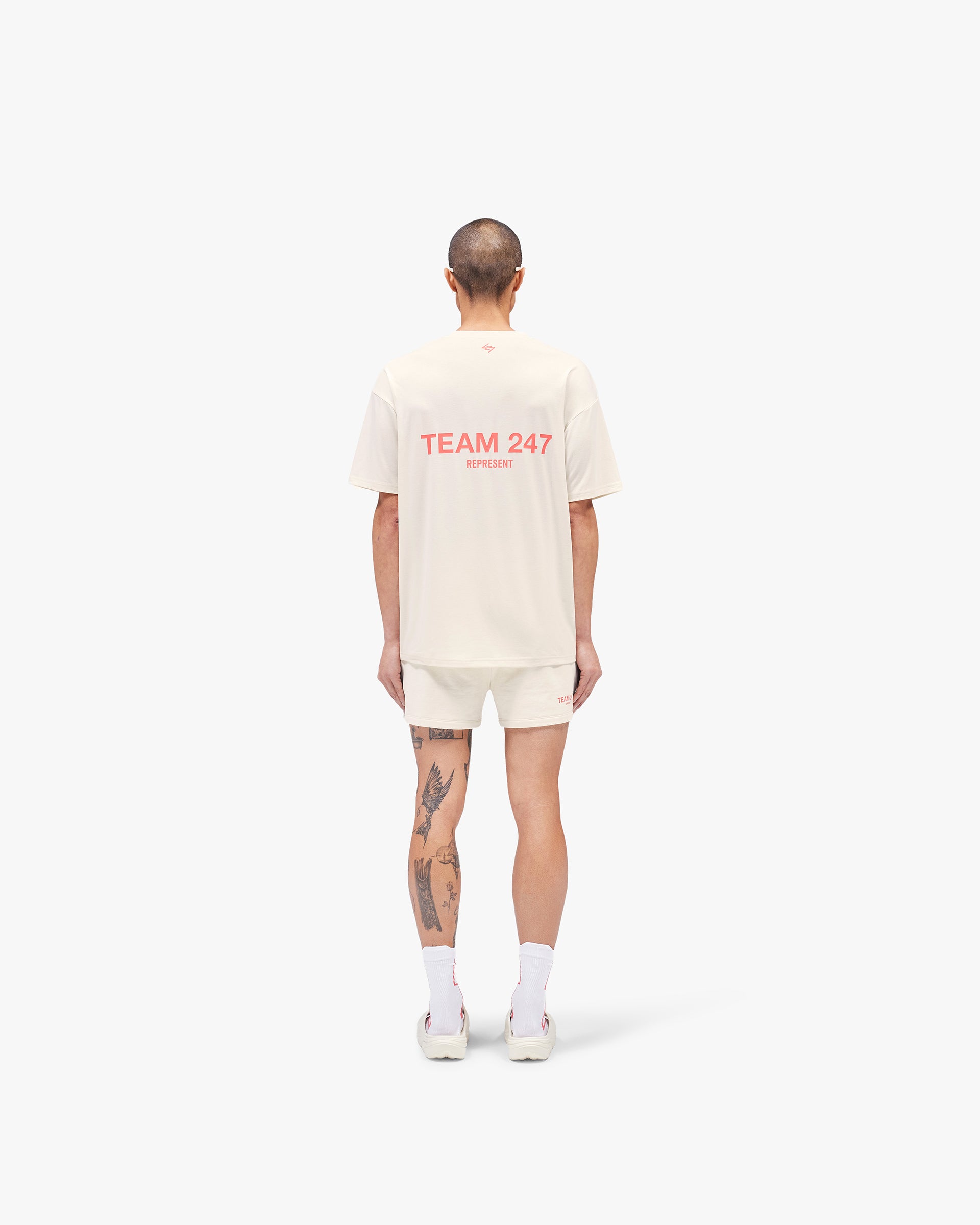 Team 247 Oversized T-Shirt - Cream