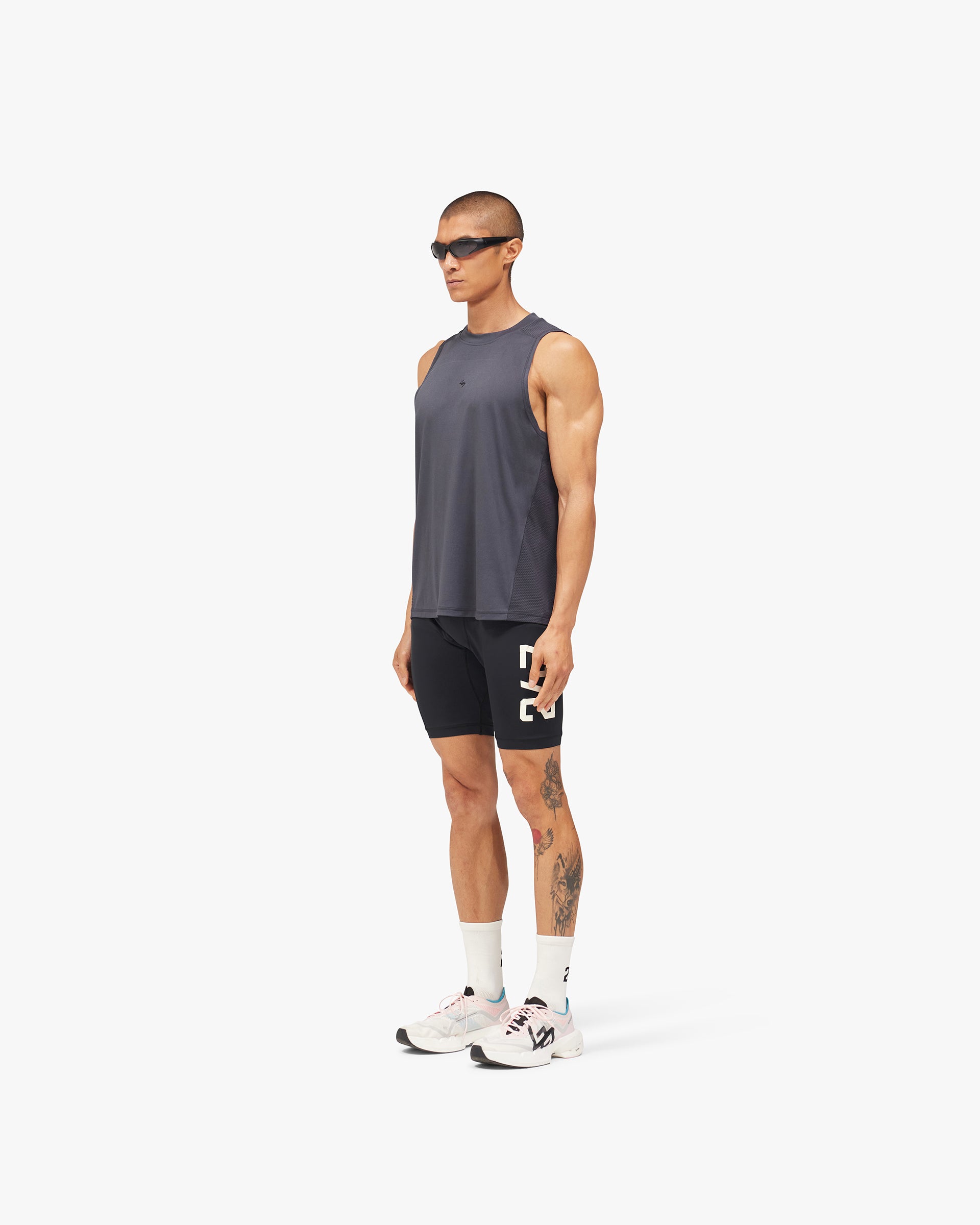 247 Numbers Vest - Graphene