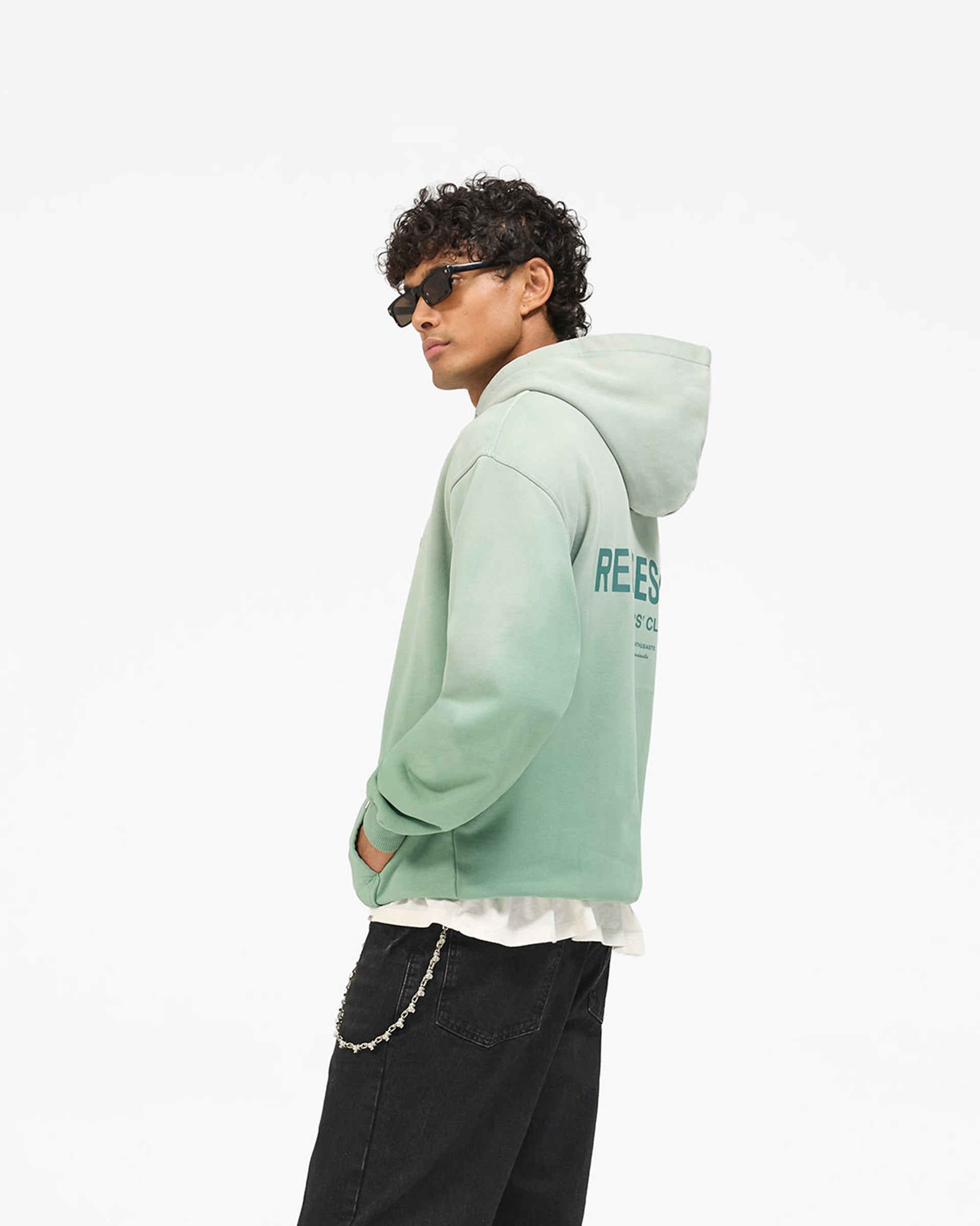 Represent Owners Club Hoodie - Washed Aloe