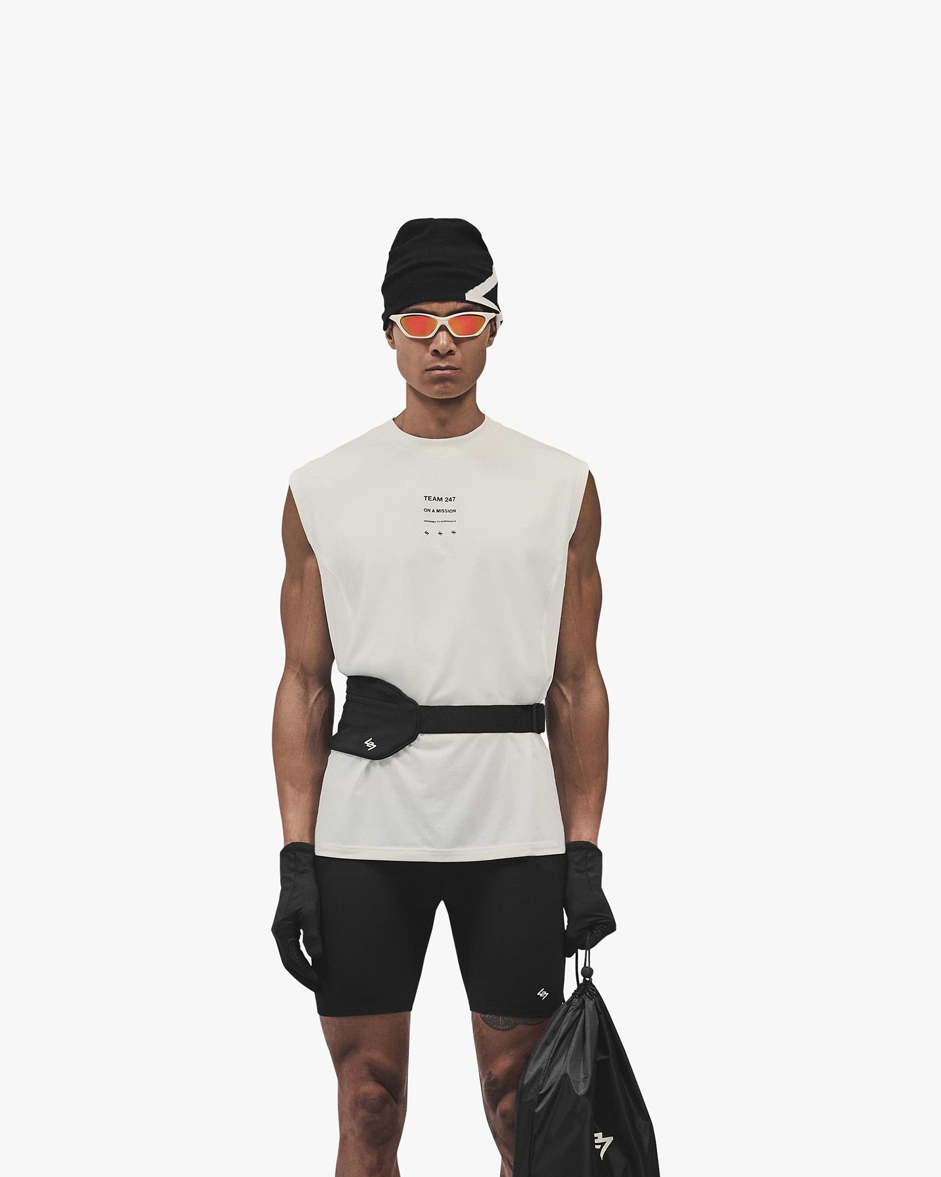 247 Uprising Oversized Tank - Flat White