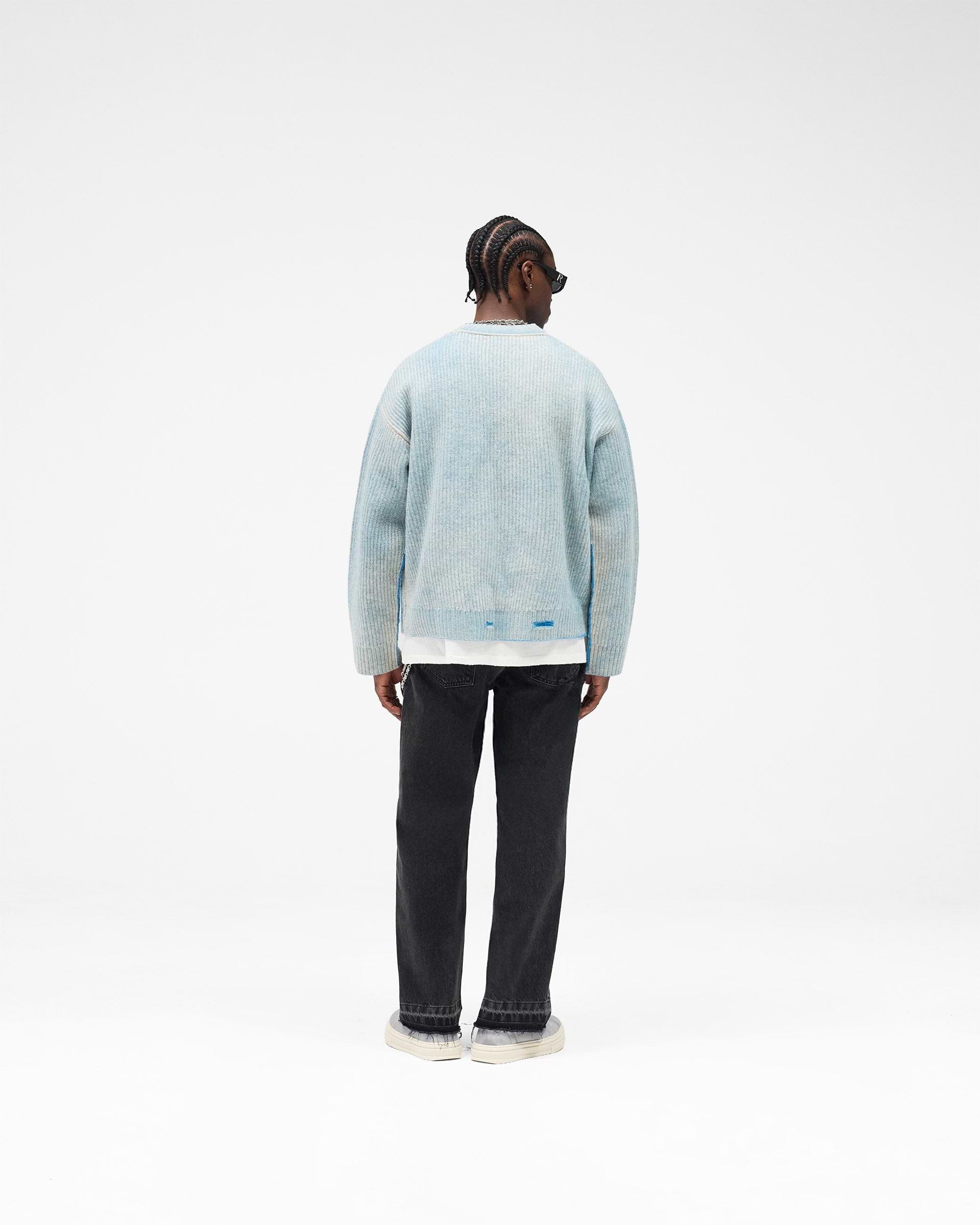Reversible Fade Out Sweater - Cloud