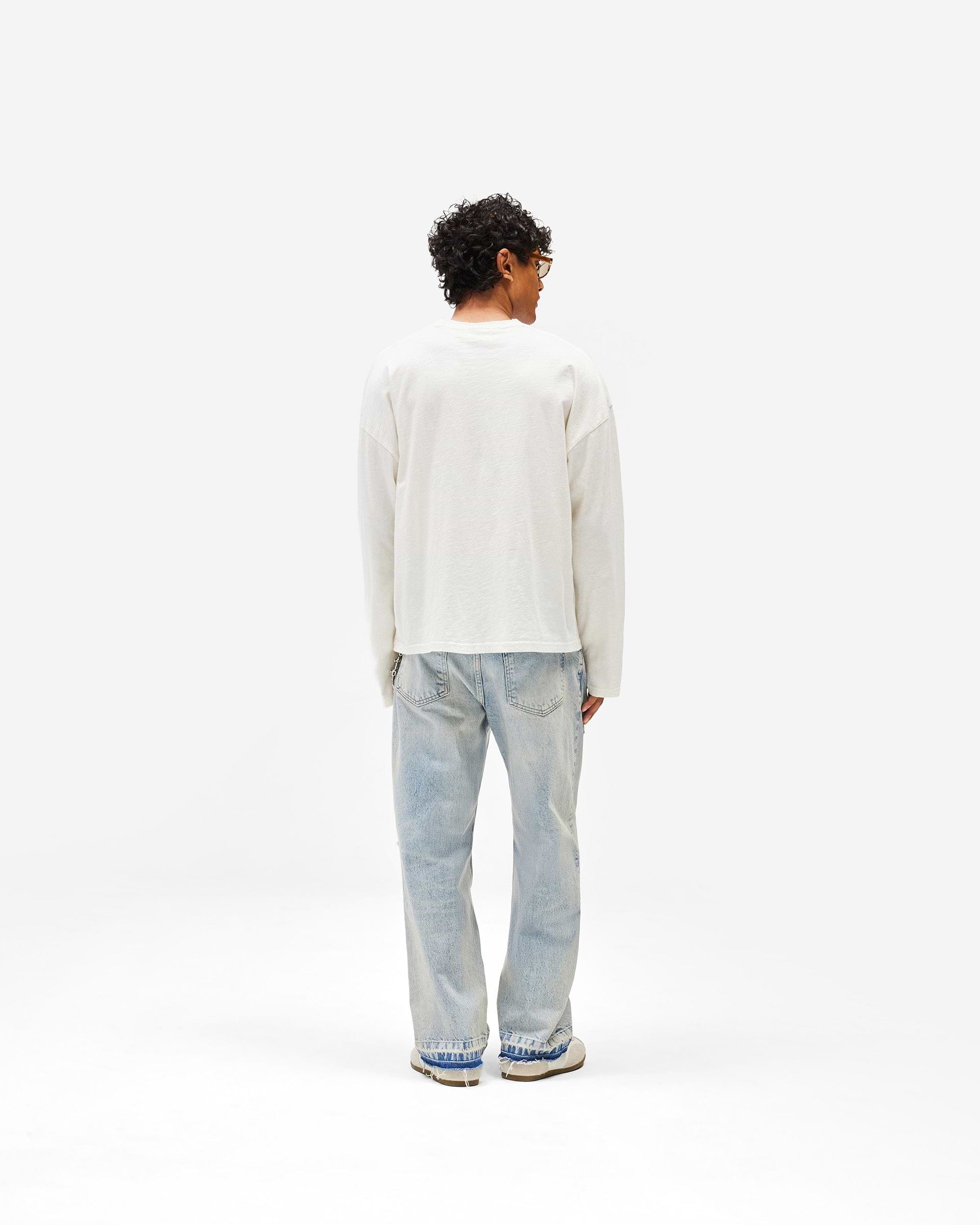 Represent Owners Club Long Sleeve T-Shirt - Chalk