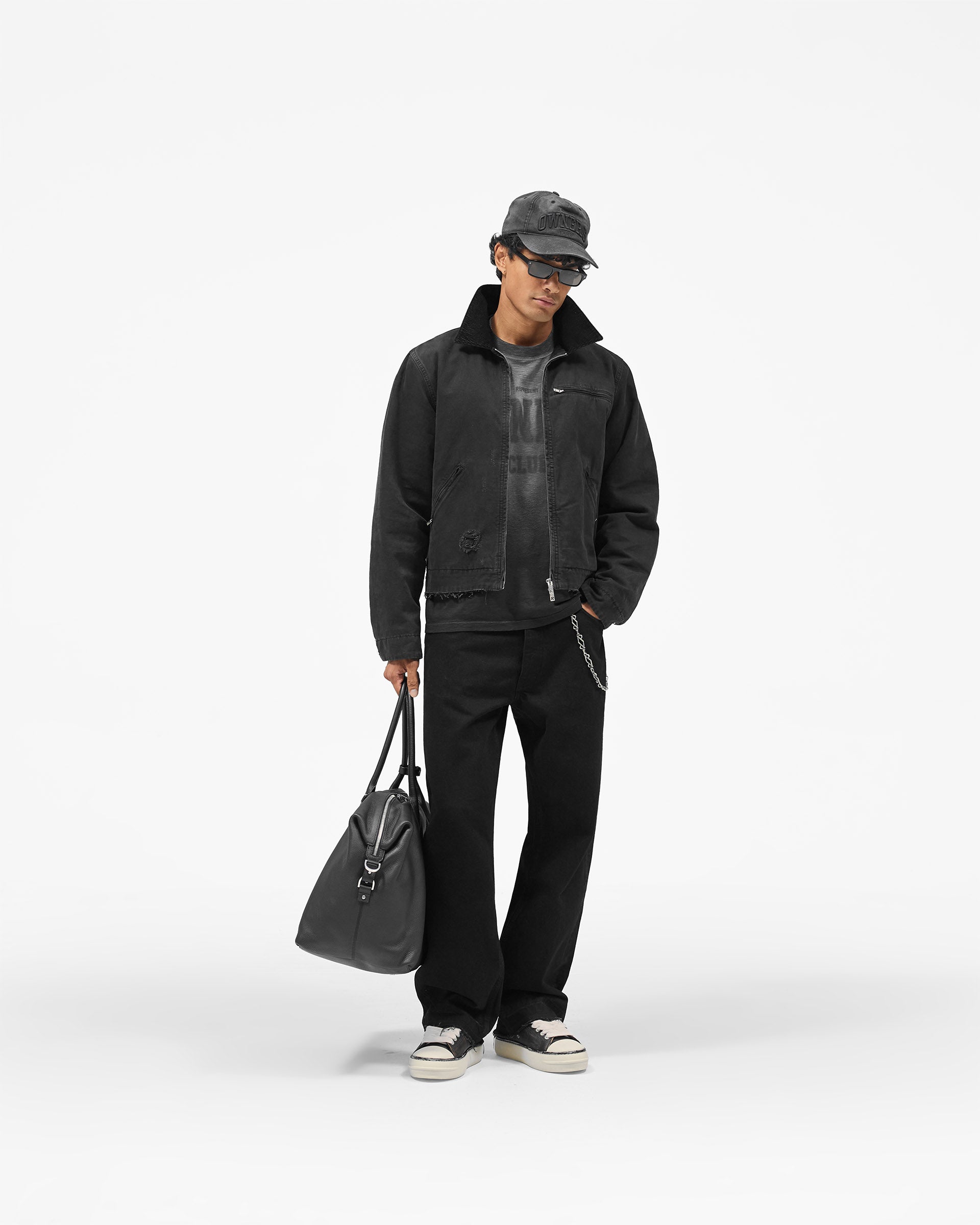 Represent Owners Club T-Shirt - Weathered Black