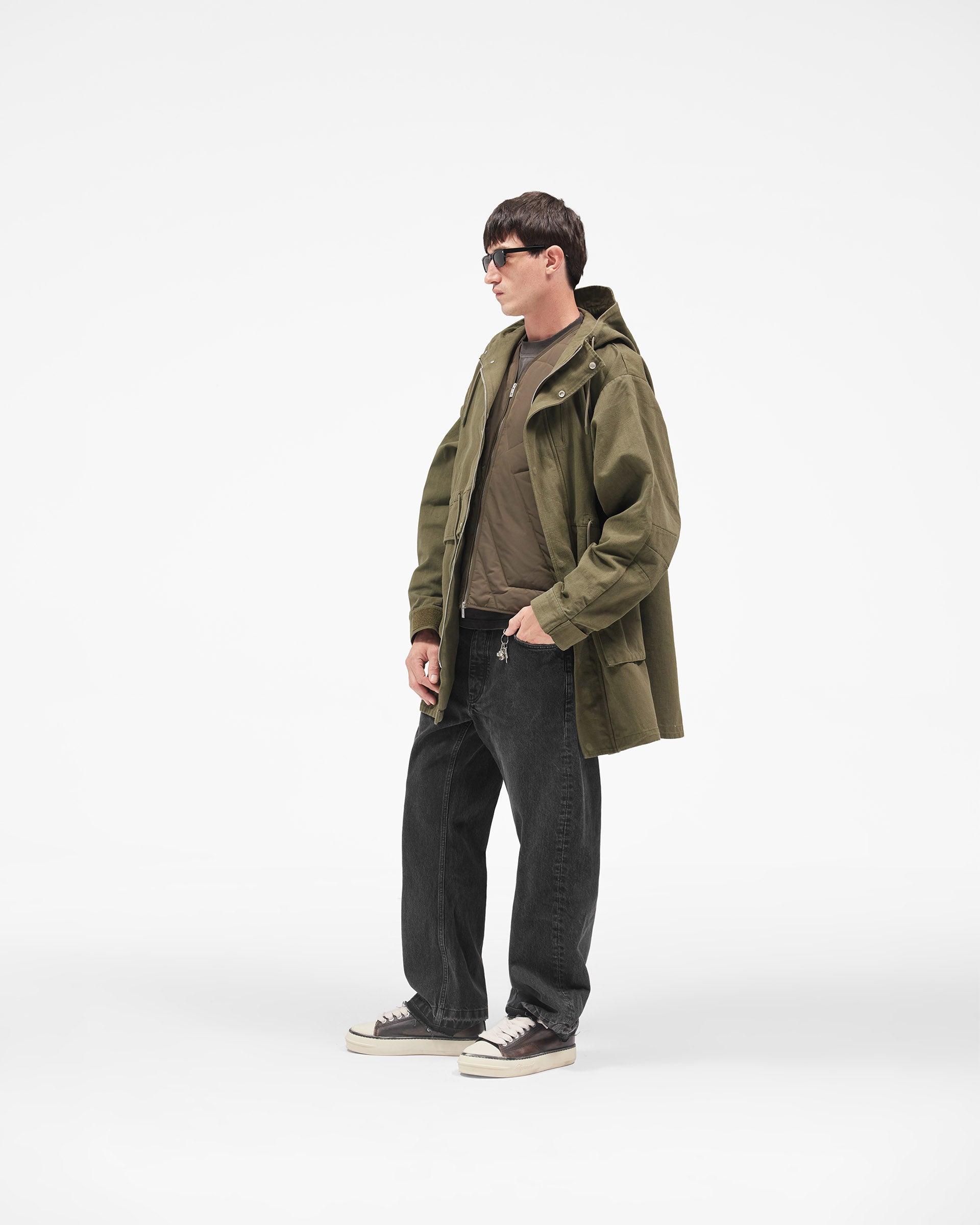 Outlander Parka - Olive Night