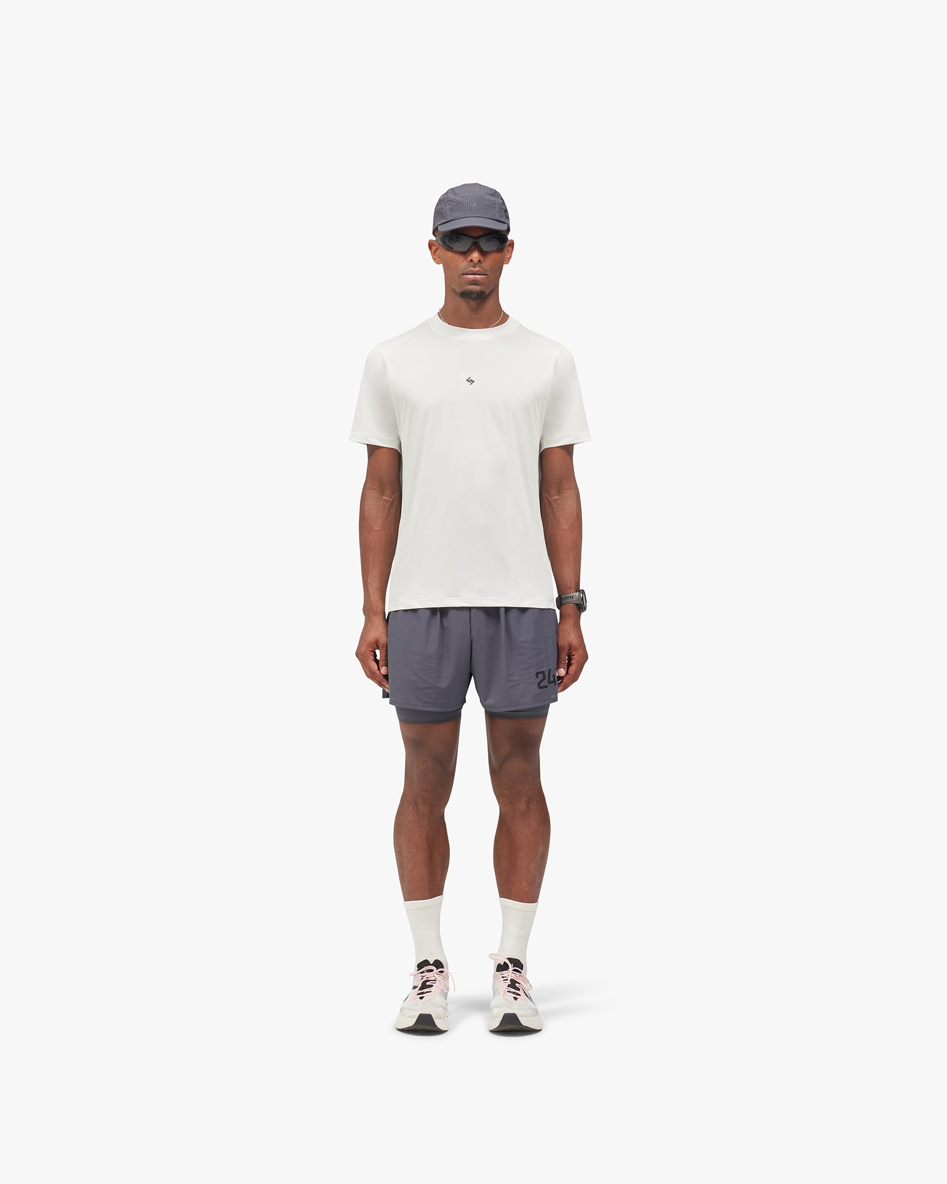 247 Numbers T-Shirt - Flat White