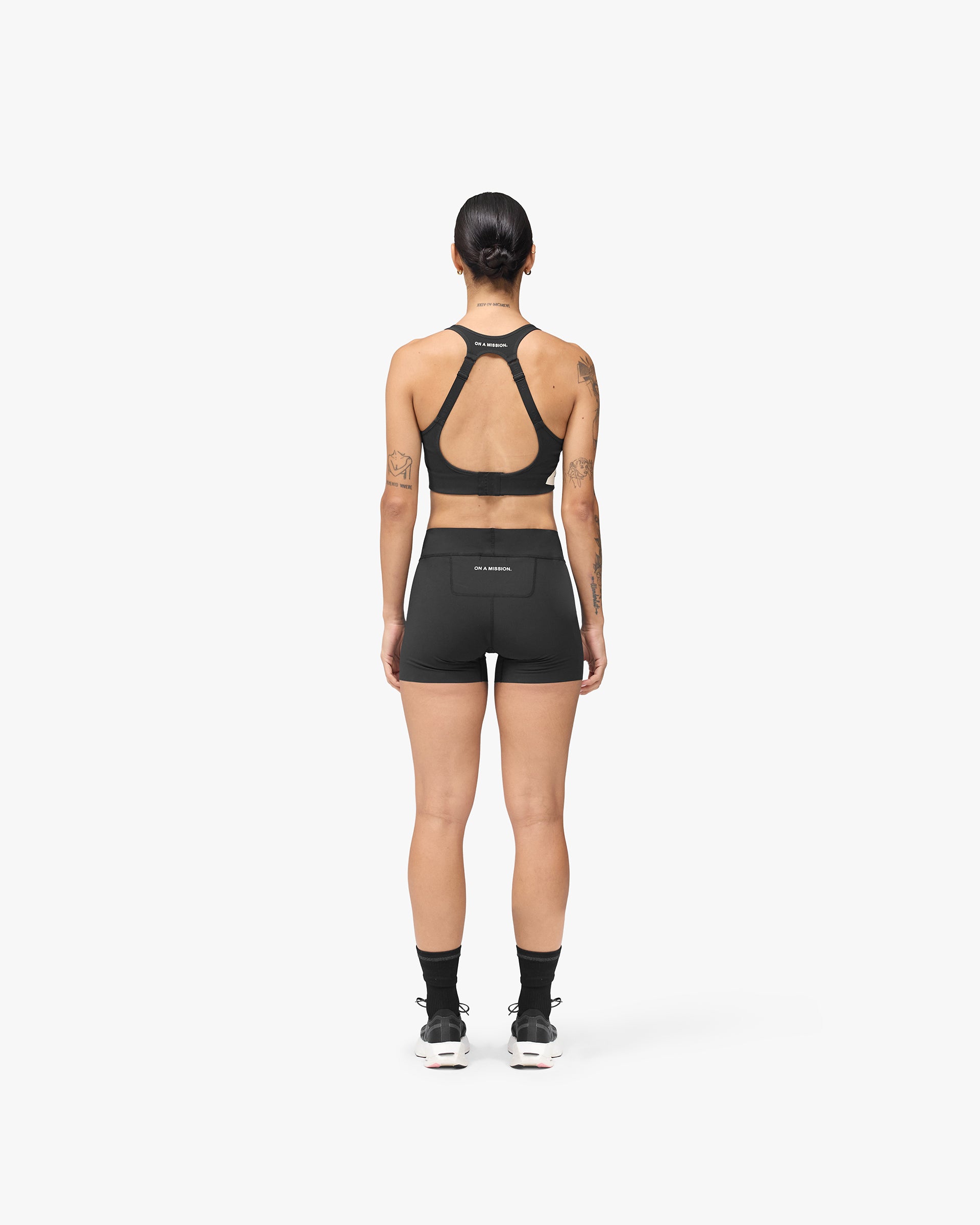 247 Ghost Micro Short - Jet Black