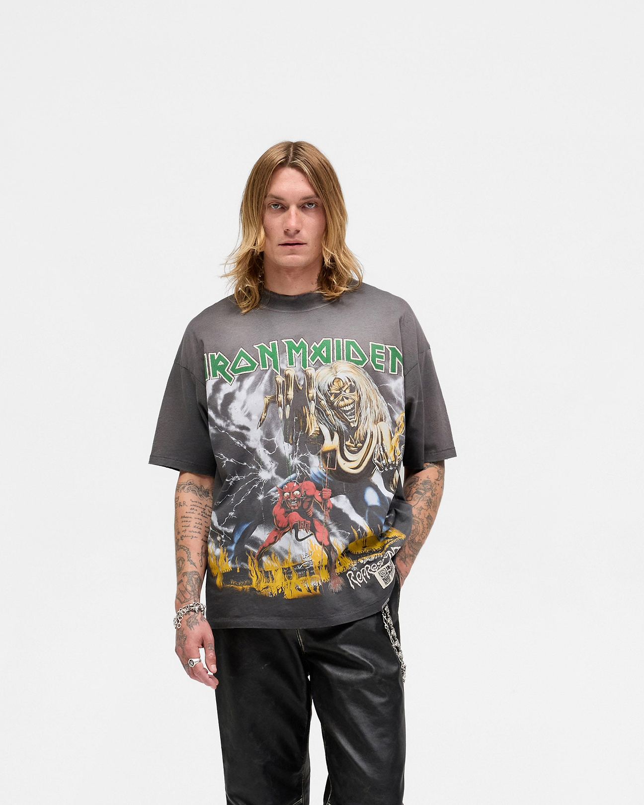 Represent X Iron Maiden Number of the Beast T-Shirt | REPRESENT