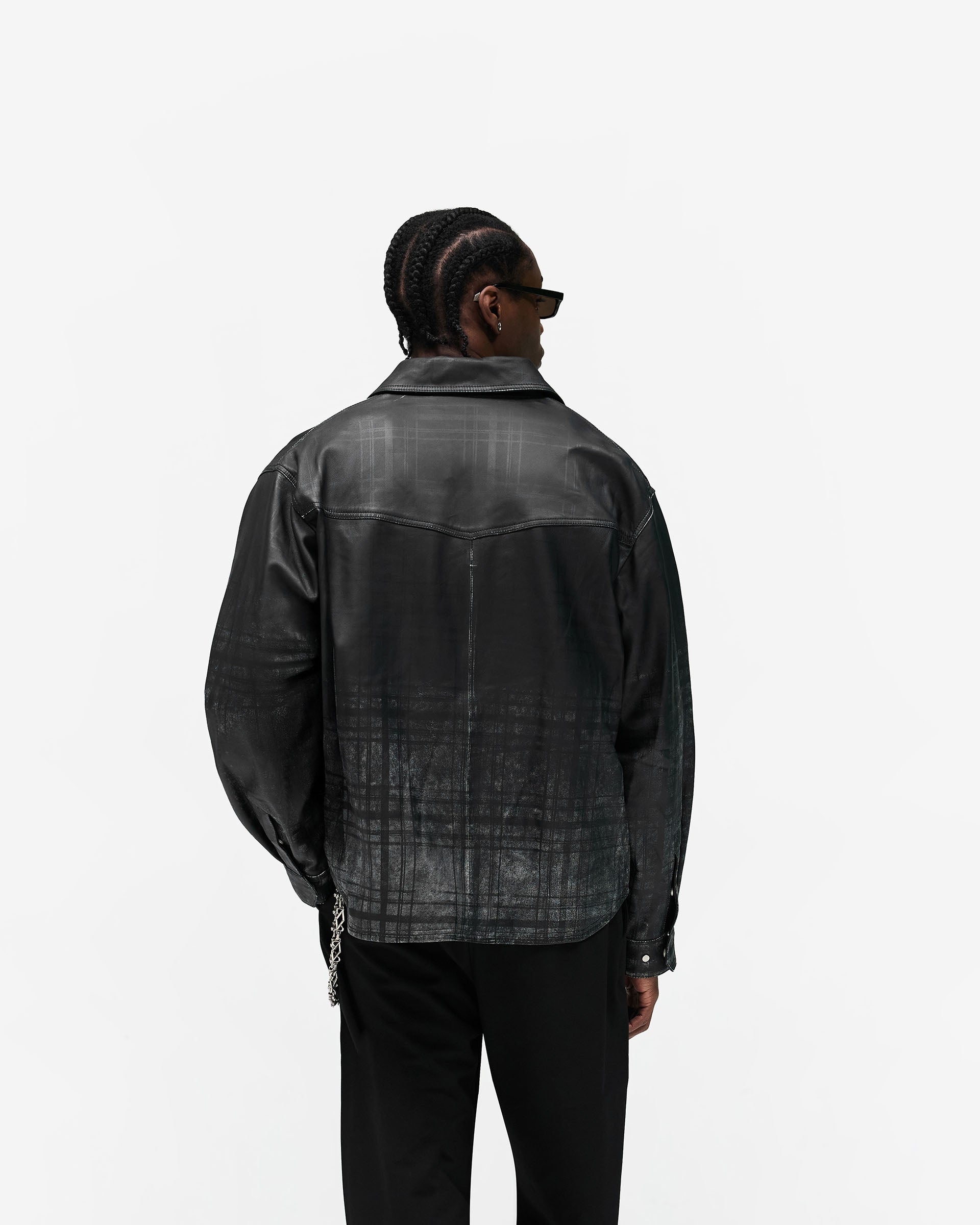 Rodeo Leather Jacket - Jet Black