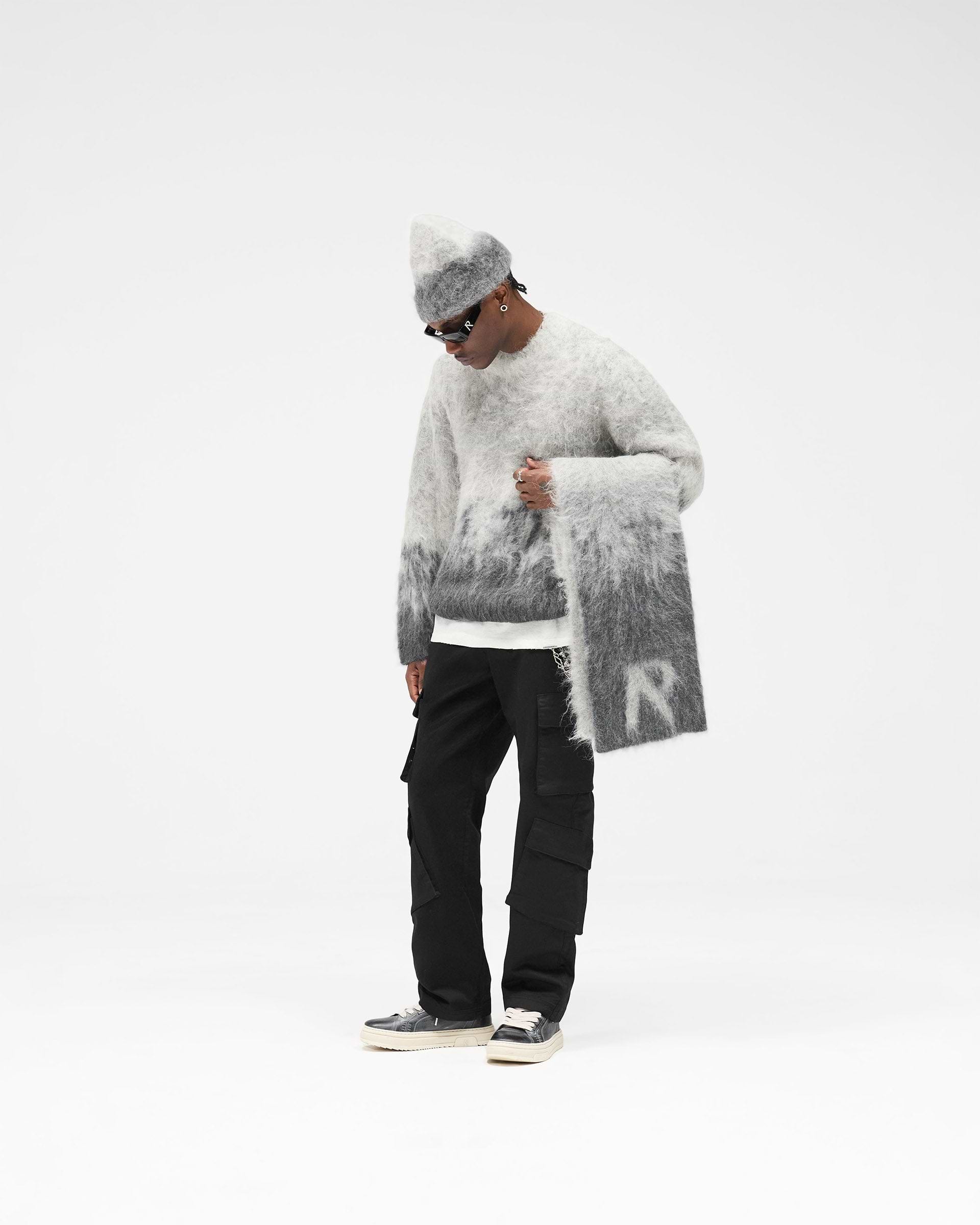 Ombre Sweater - Light Grey