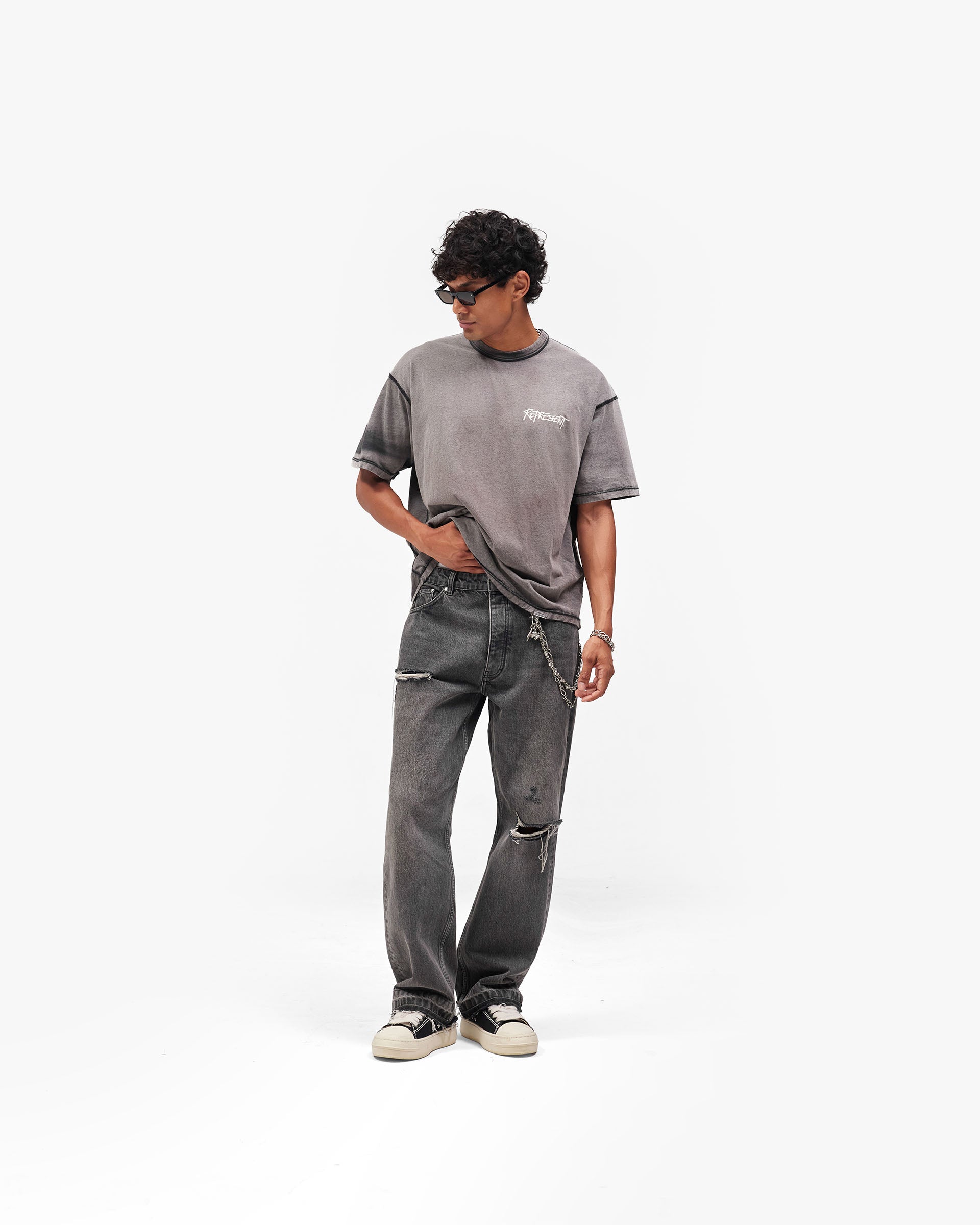 Marker Logo T-Shirt - Sunfade