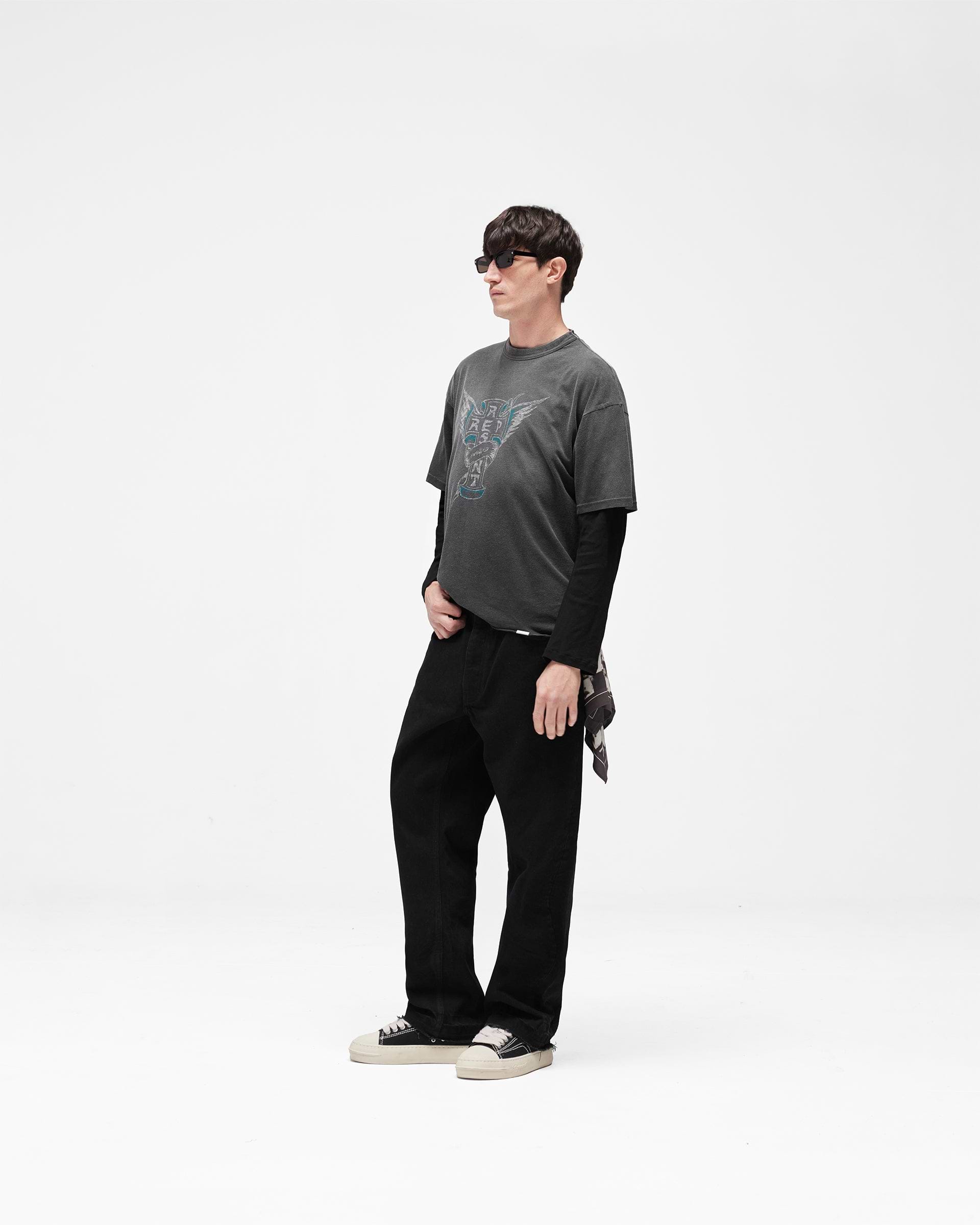 Westside T-Shirt - Stained Black