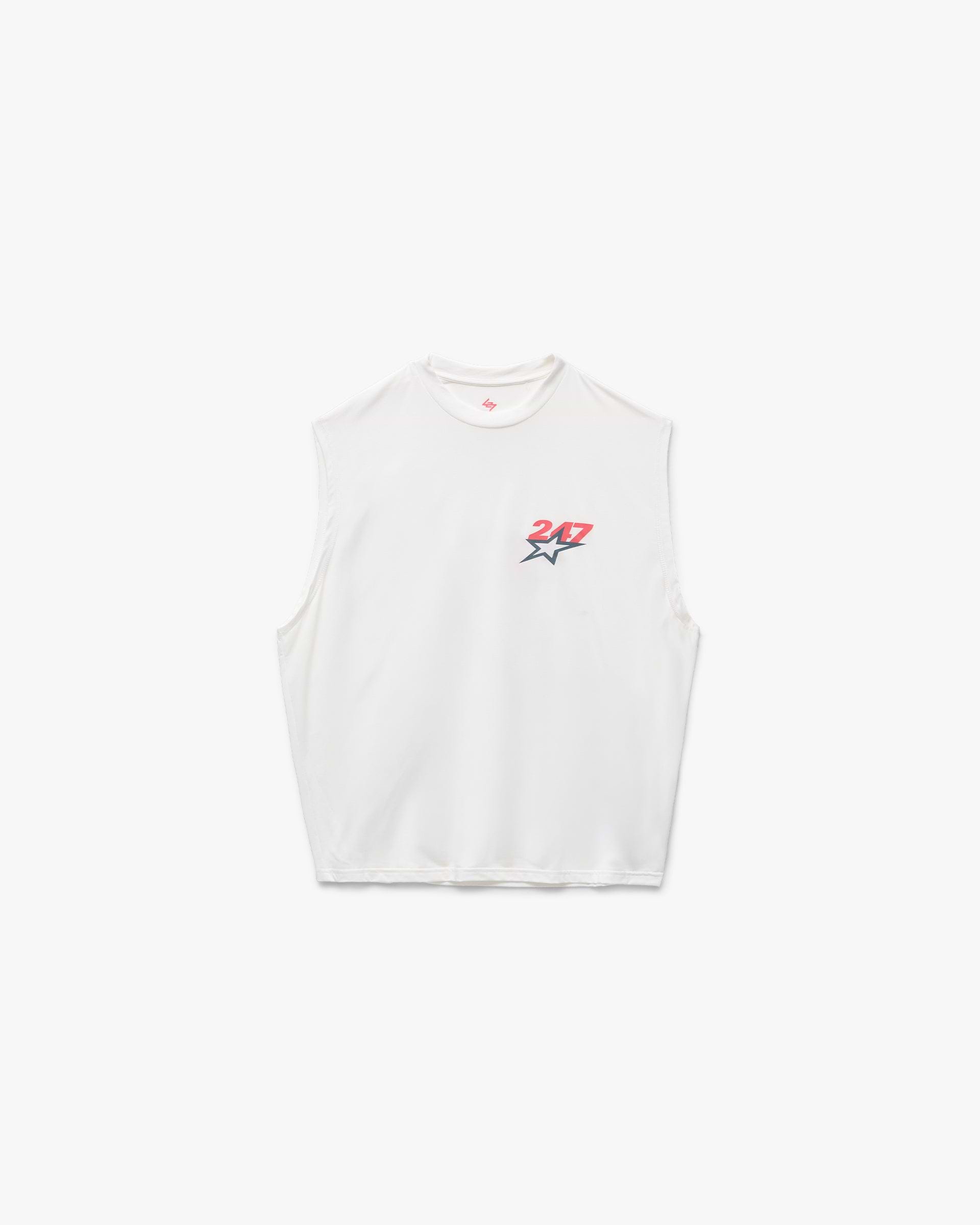 Team 247 Star Tank - Flat White