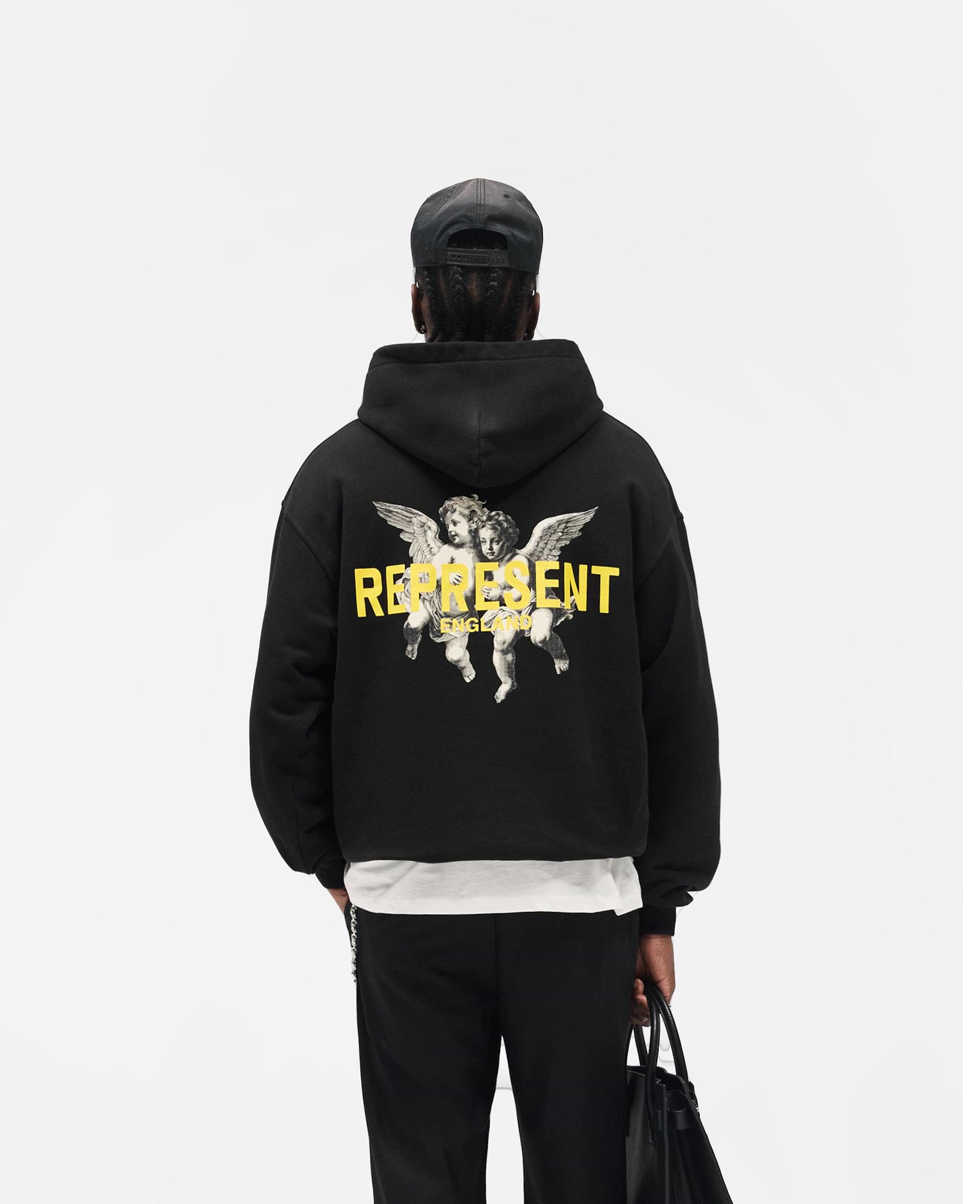 Legacy Cherubs Hoodie - Jet Black