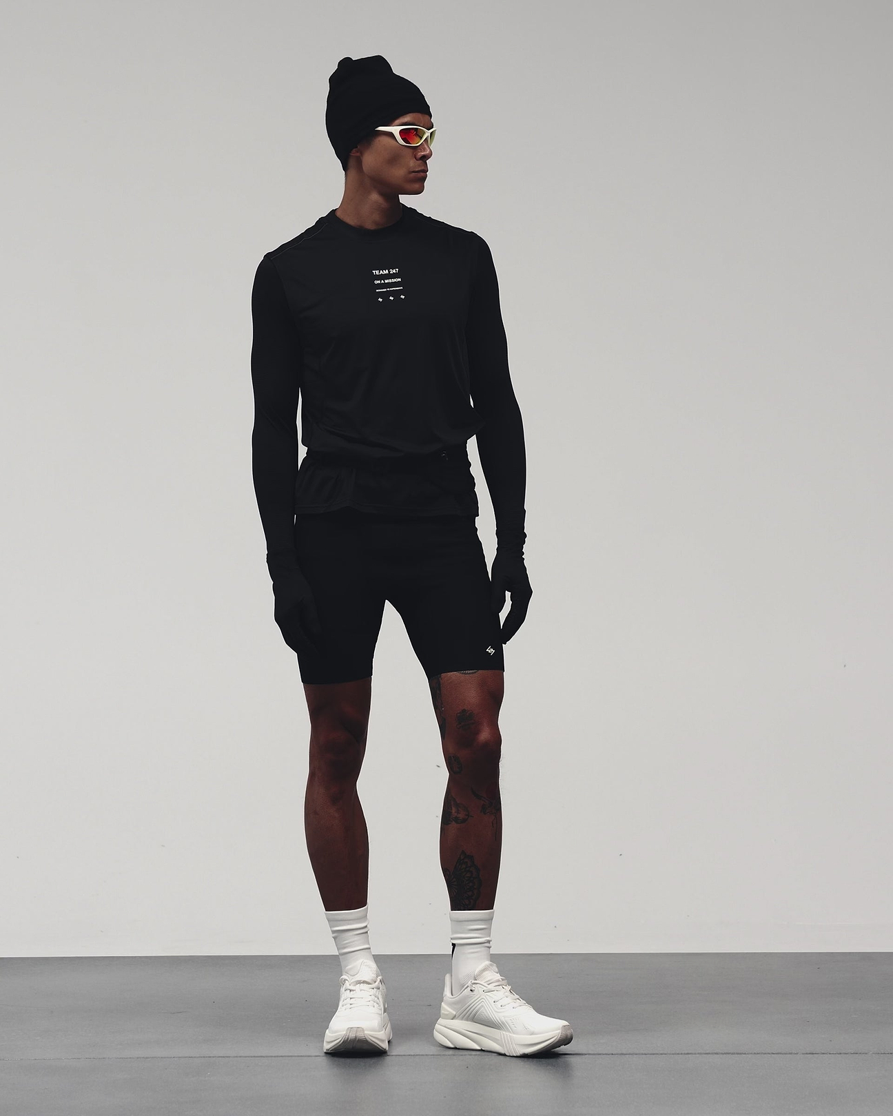 247 Trail Black Tank | Gym & Running Tank | REPRESENT