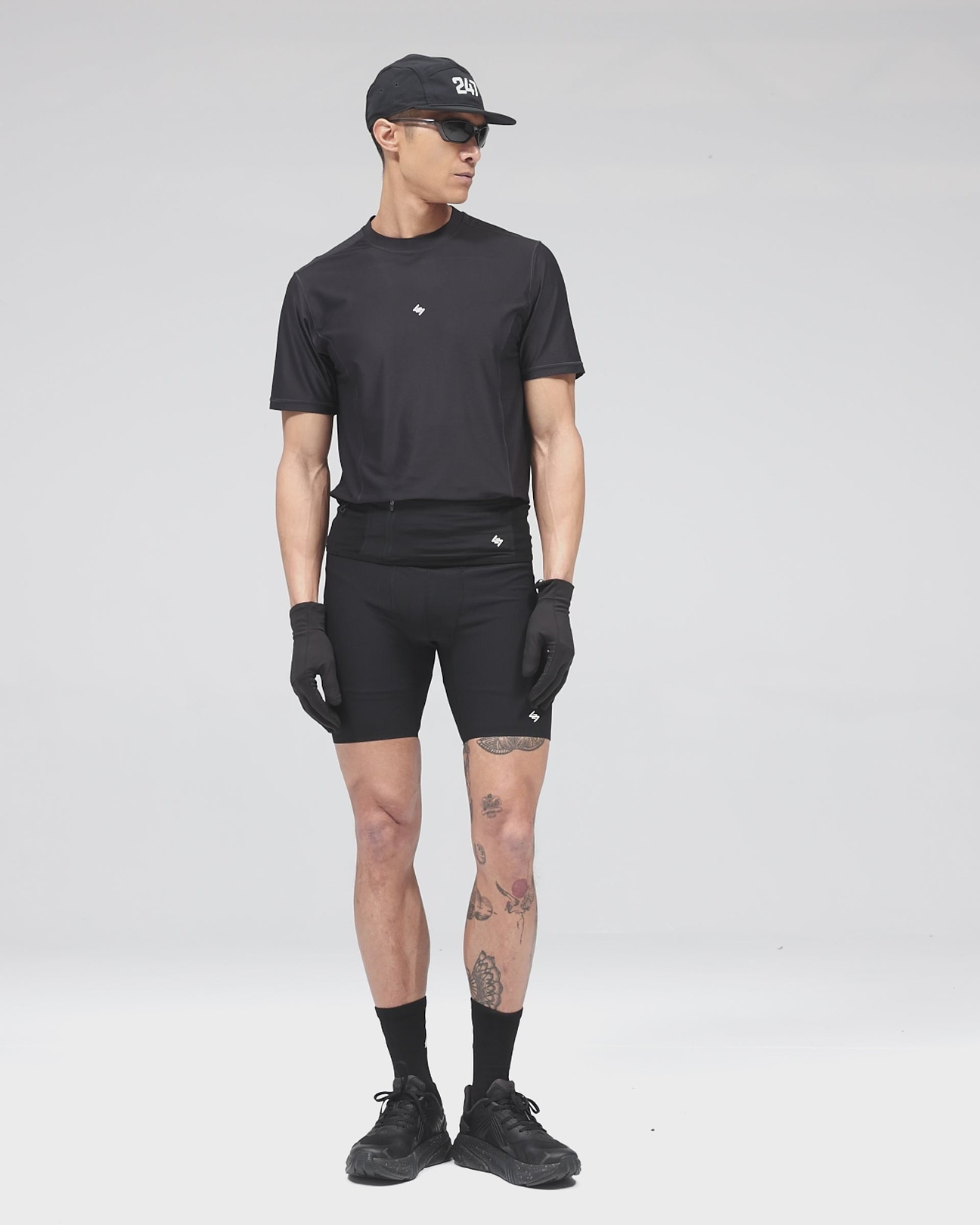 247 Hybrid Tee - Black Fade Out | 247 SS26 T-Shirts | REPRESENT