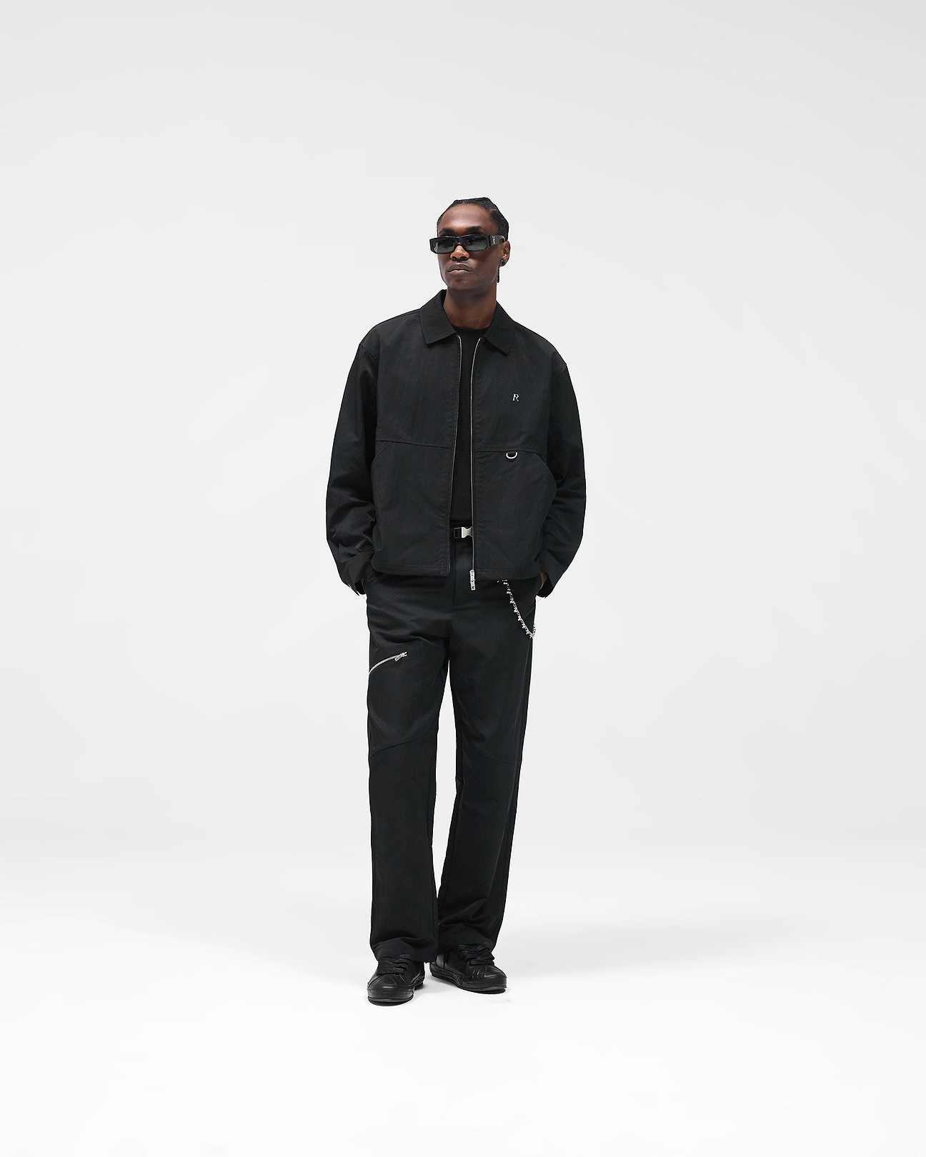 ブルゾン REPRESENT OVERSHIRT XS Jet Black Nylon Overshirt | Jackets & Outwear | REPRESENT