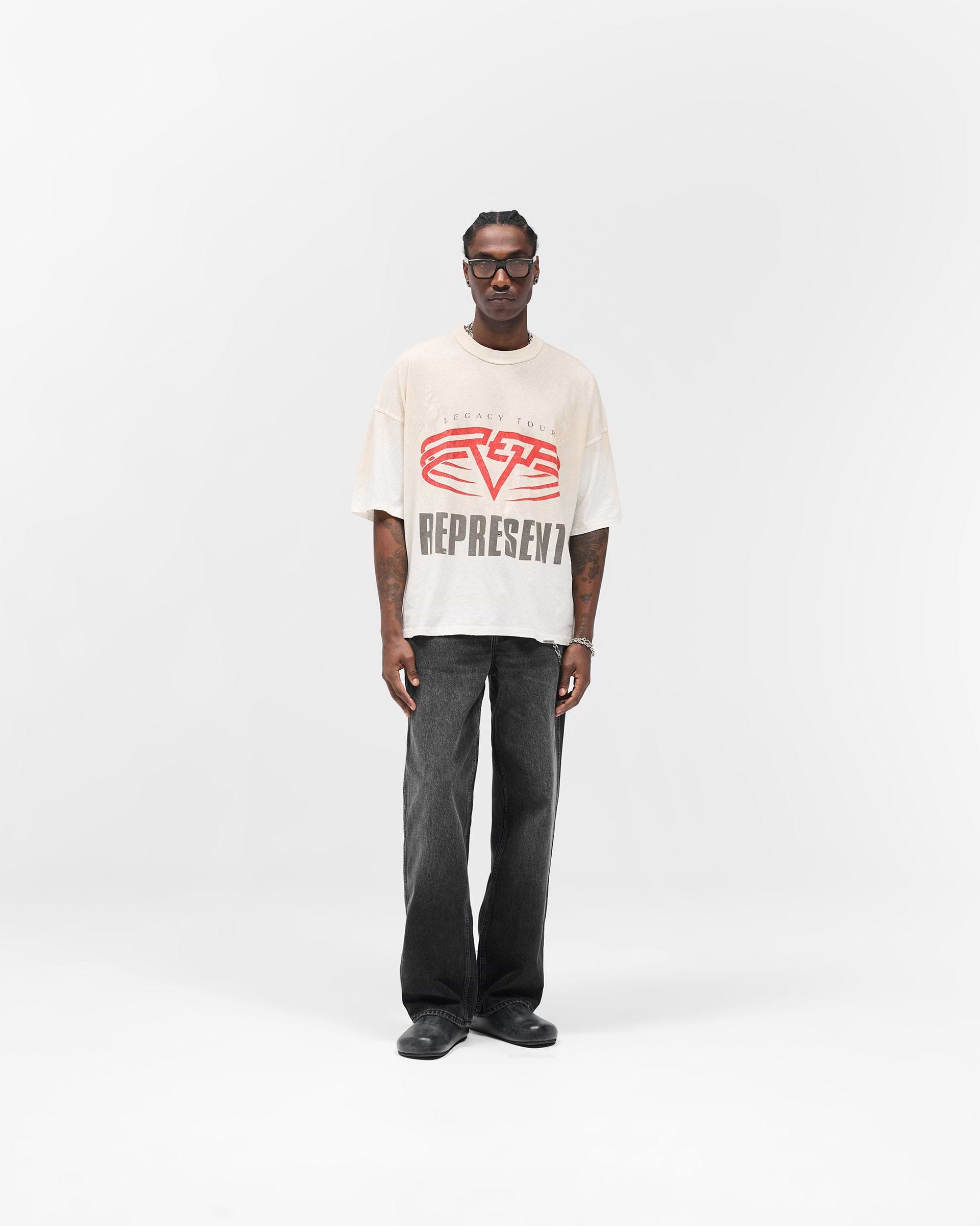 Reversible Living Legacy Tour T-Shirt - Flat White