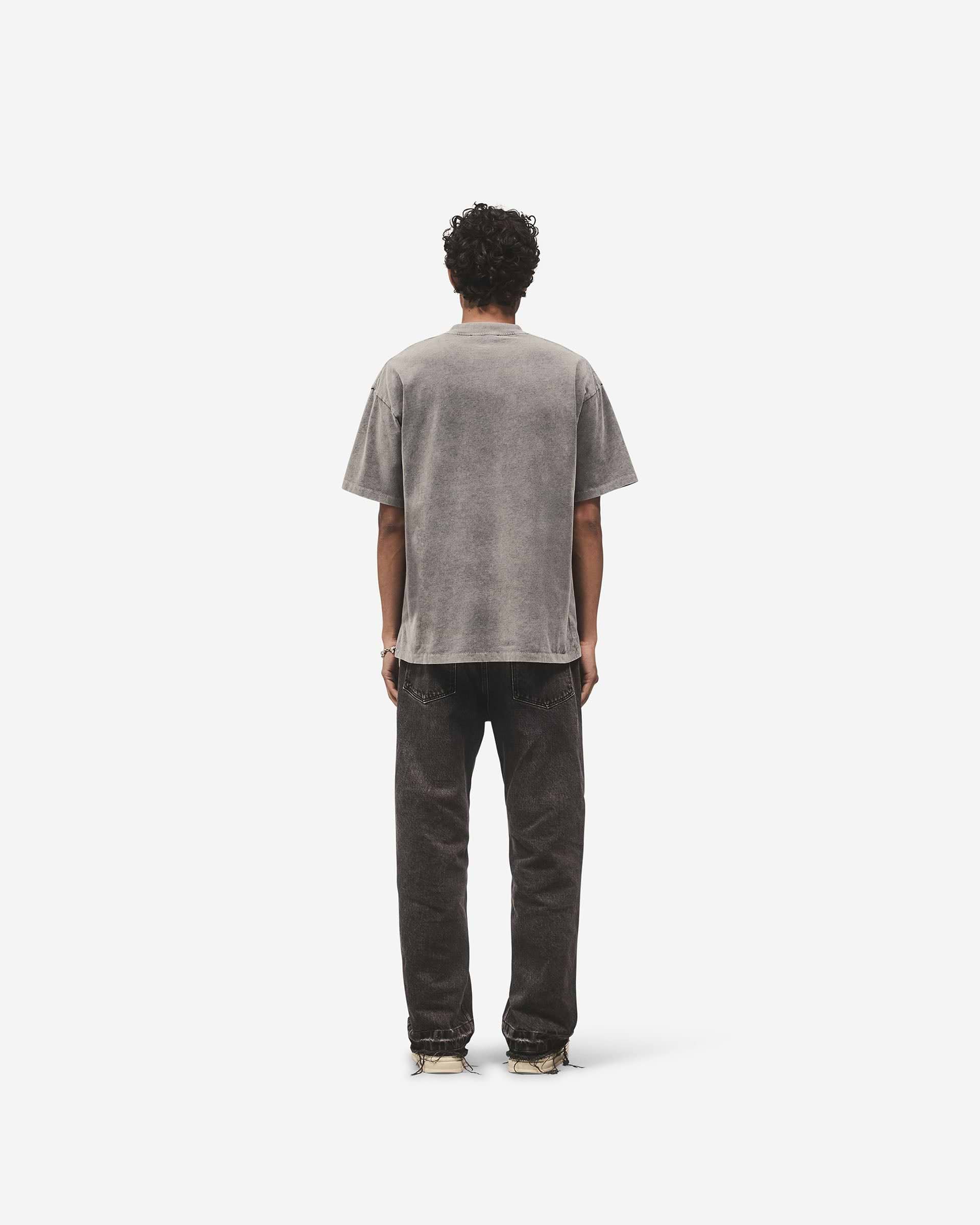 Script Logo T-Shirt - Vintage Grey