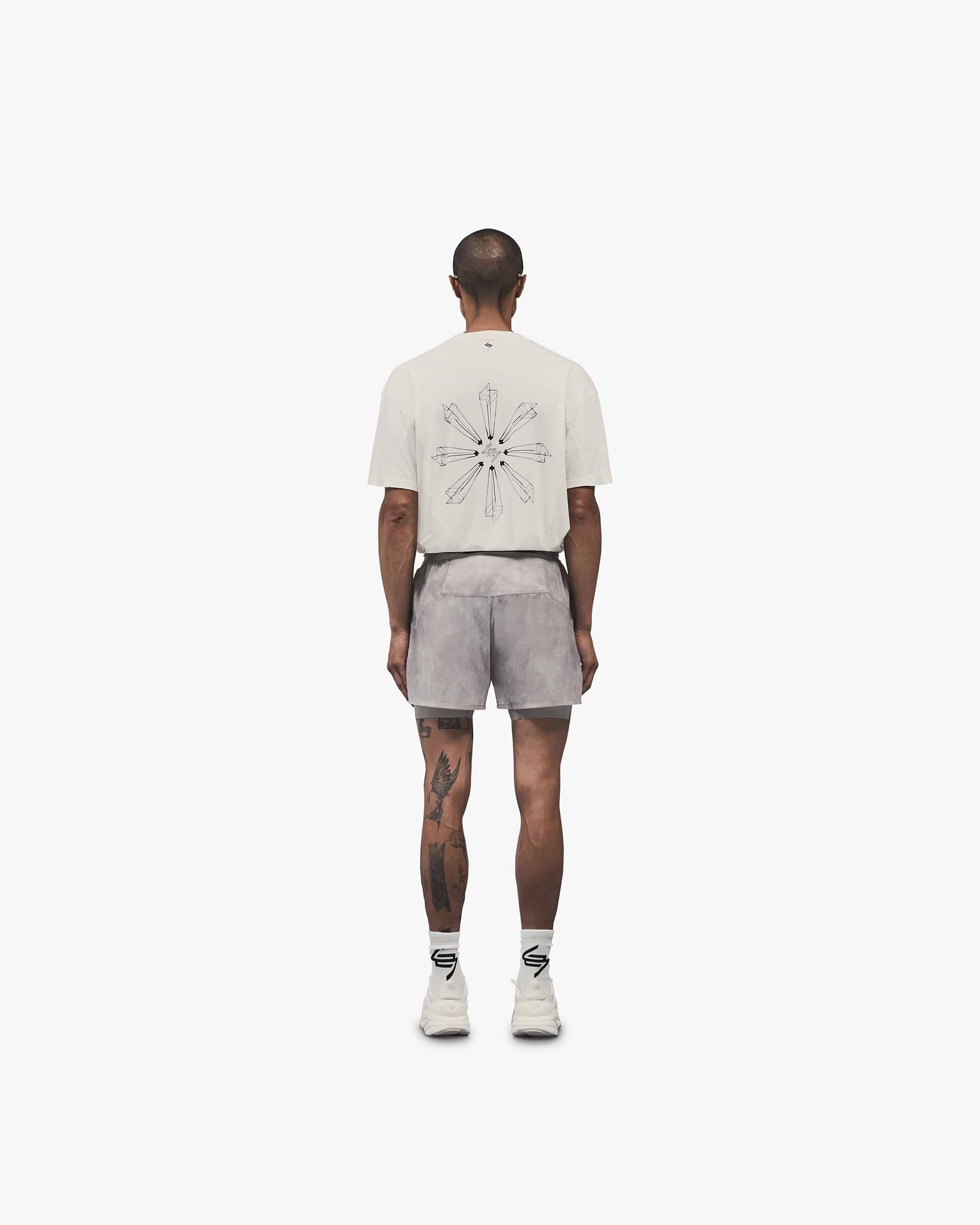 247 Trail Shorts - Chalk