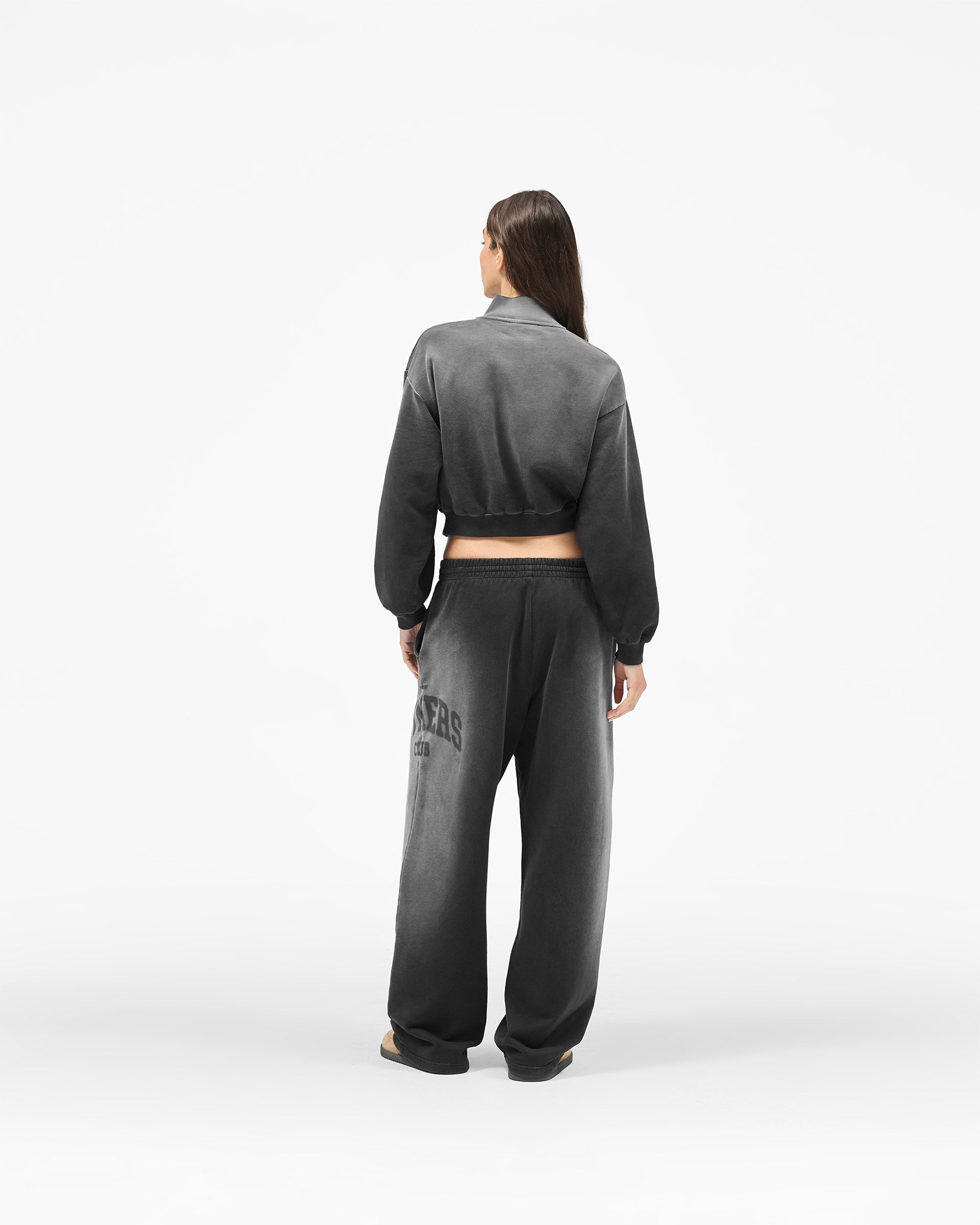 Represent Owners Club Jersey Track Jacket - Weathered Black