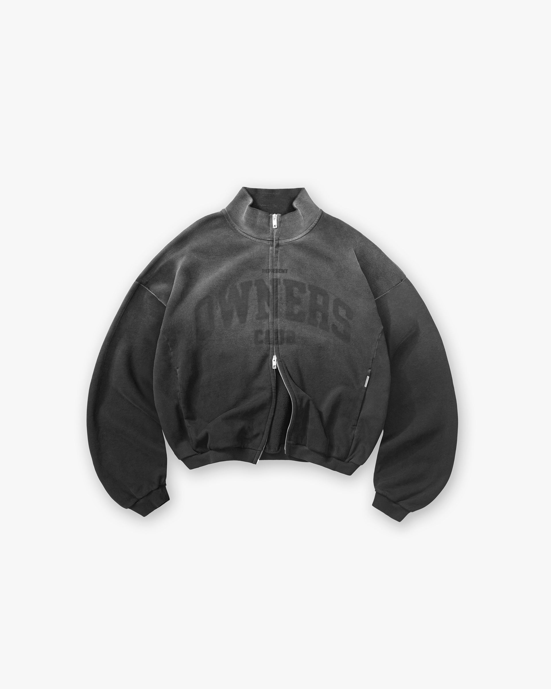 Represent Owners Club Jersey Track Jacket - Weathered Black