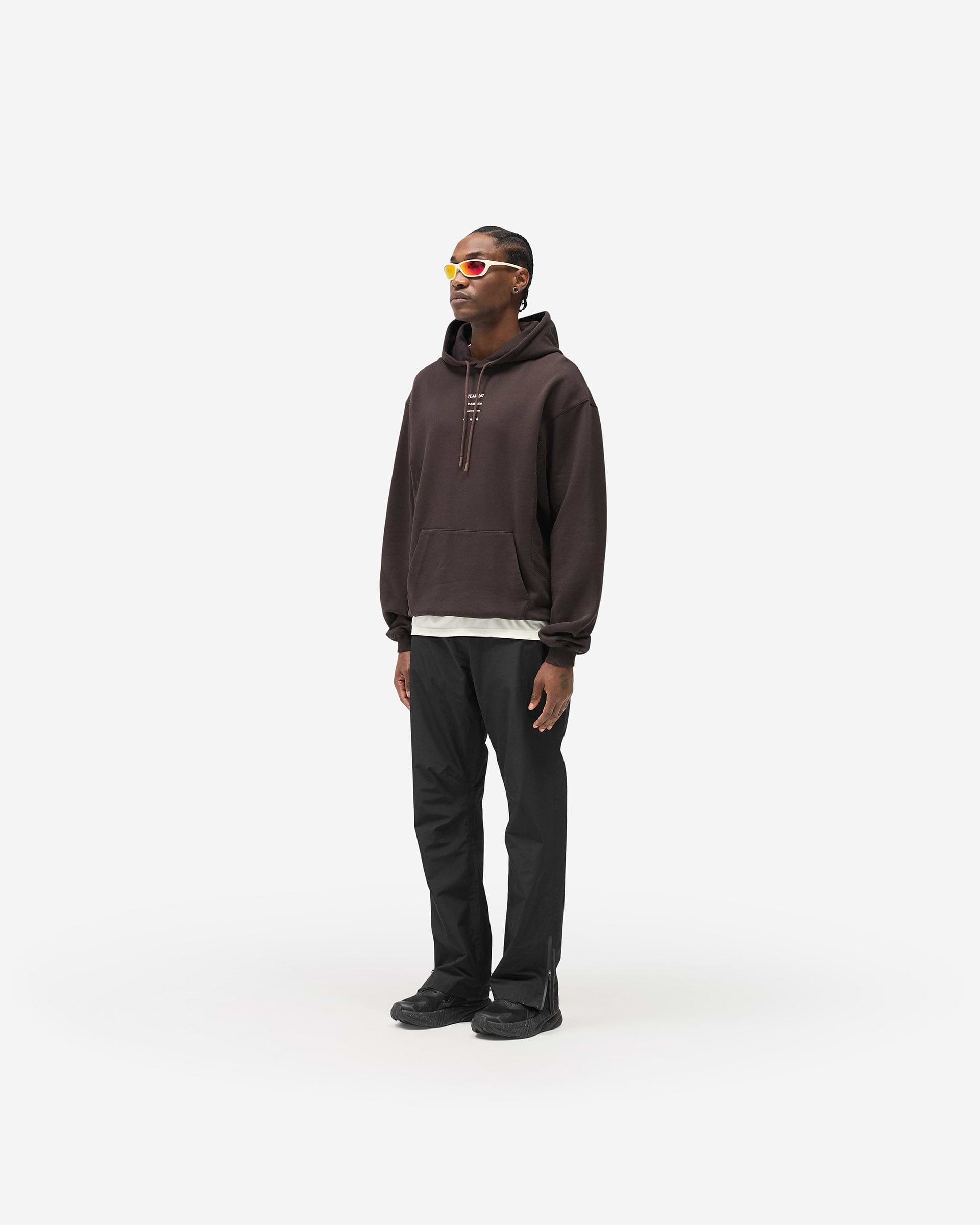 247 Uprising Oversized Hoodie - Chocolate