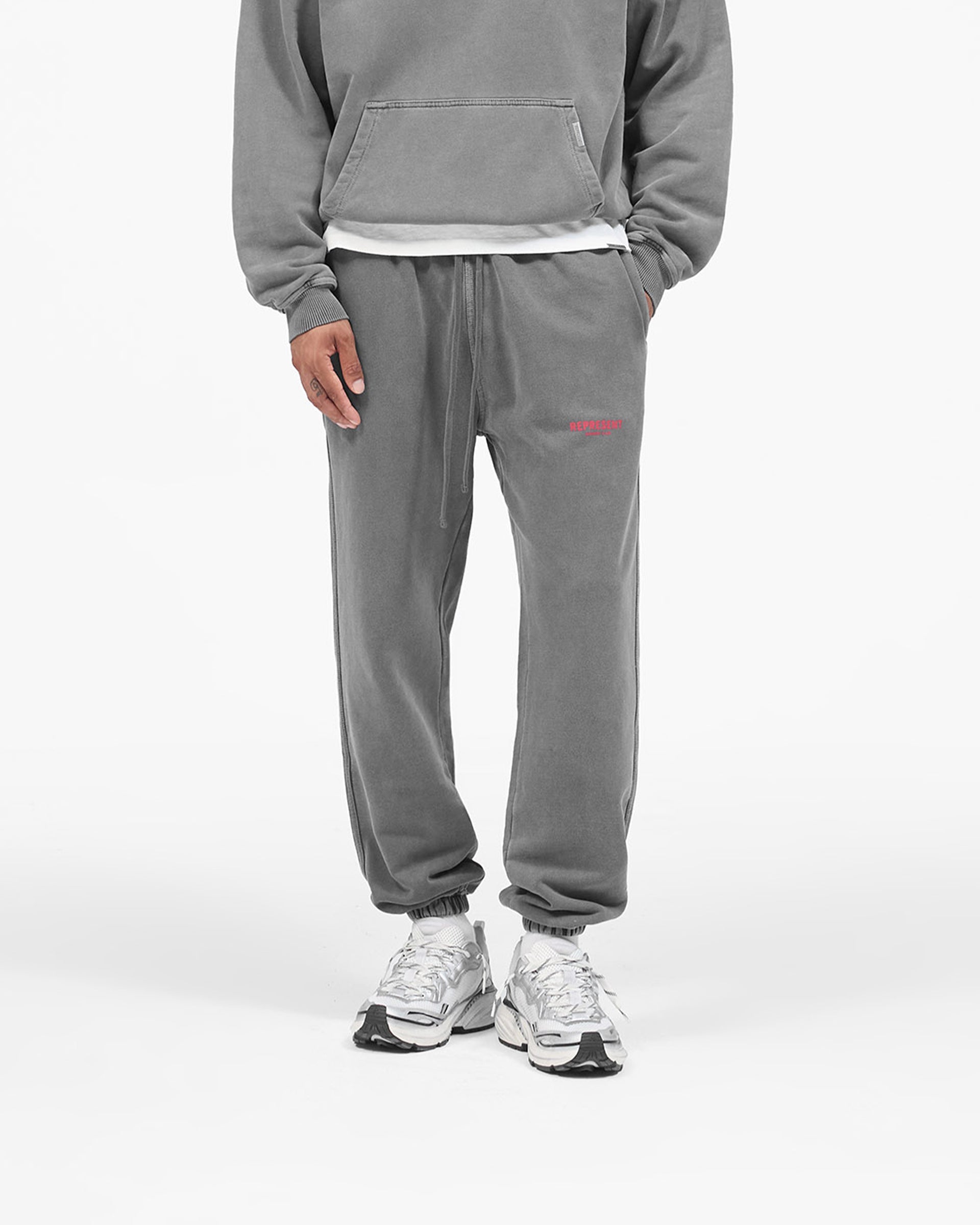 Represent Owners Club Sweatpant - Washed Black