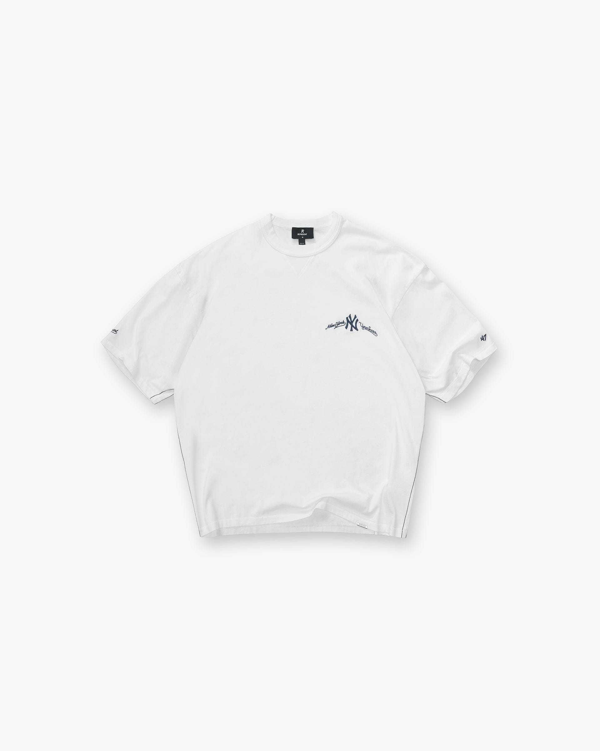 New York Yankees x Represent T-Shirt - Flat White