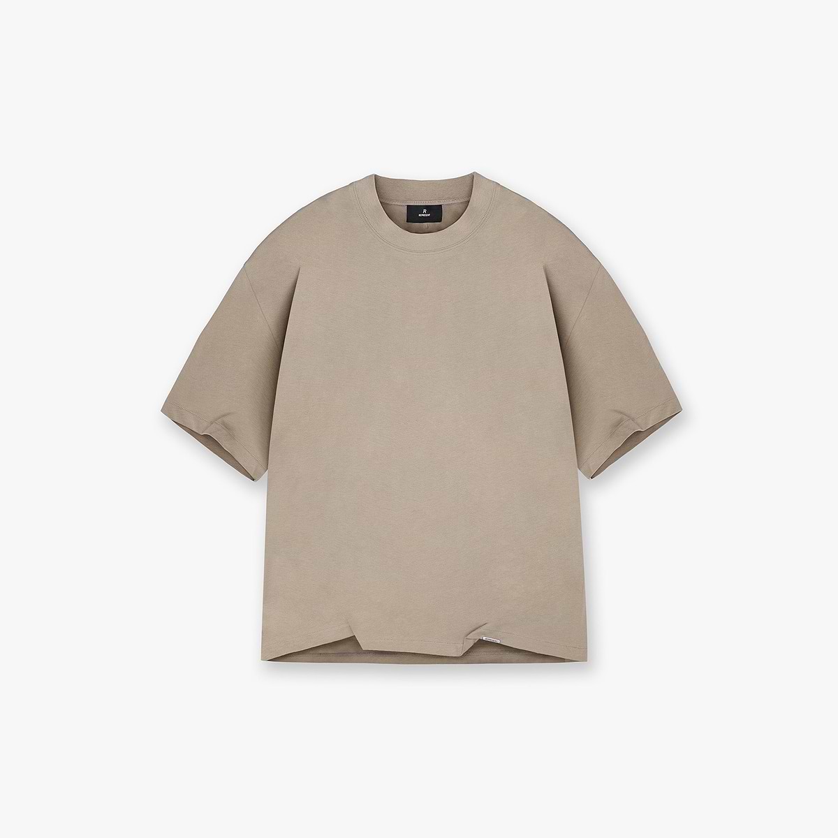 Initial Boxy T-Shirt - Dune