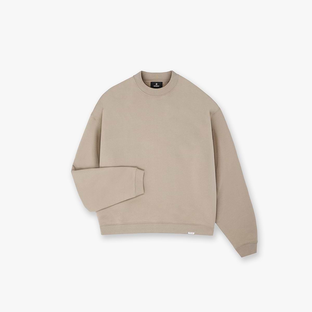 Initial Boxy Sweater - Dune