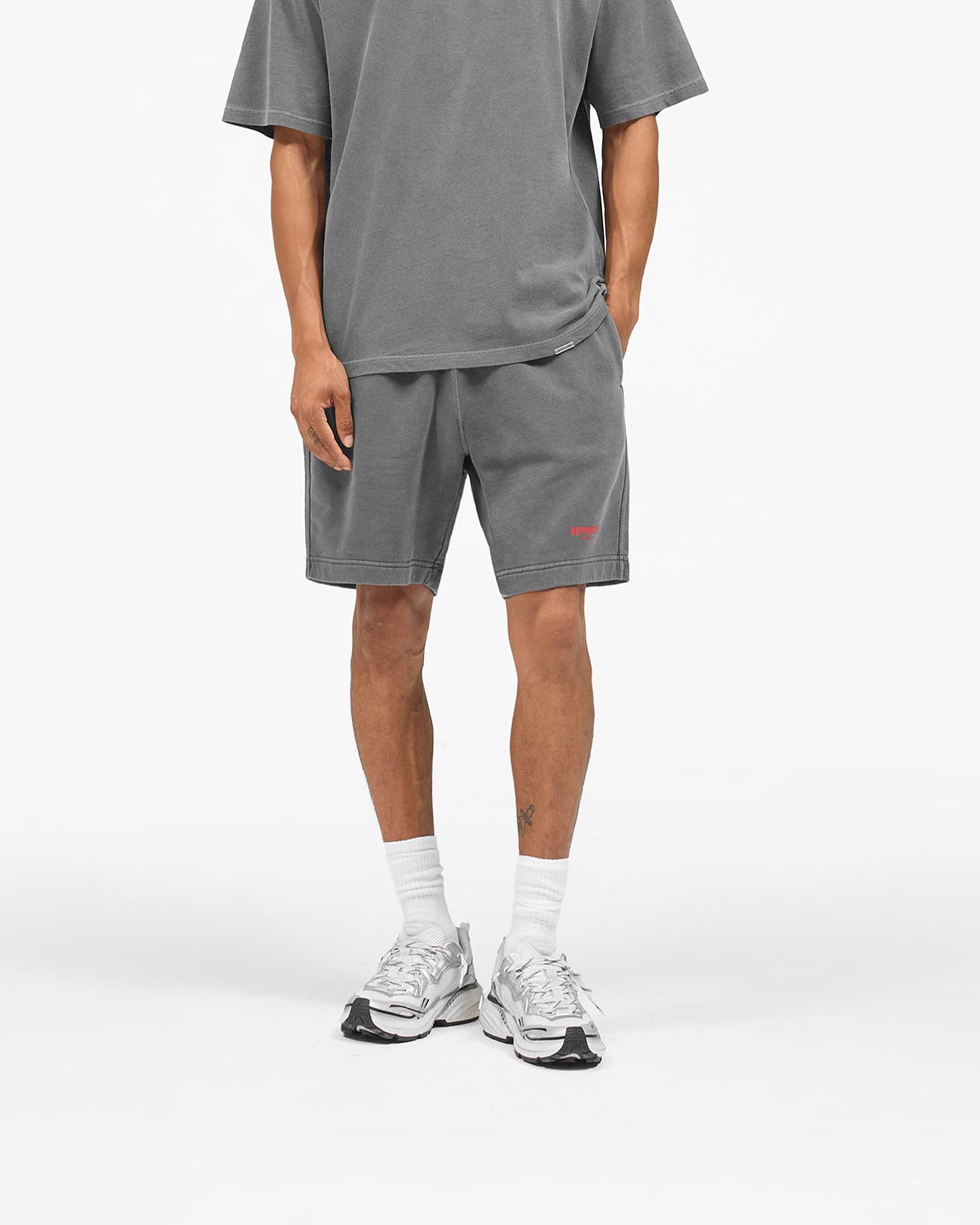 Represent Owners Club Shorts - Washed Black