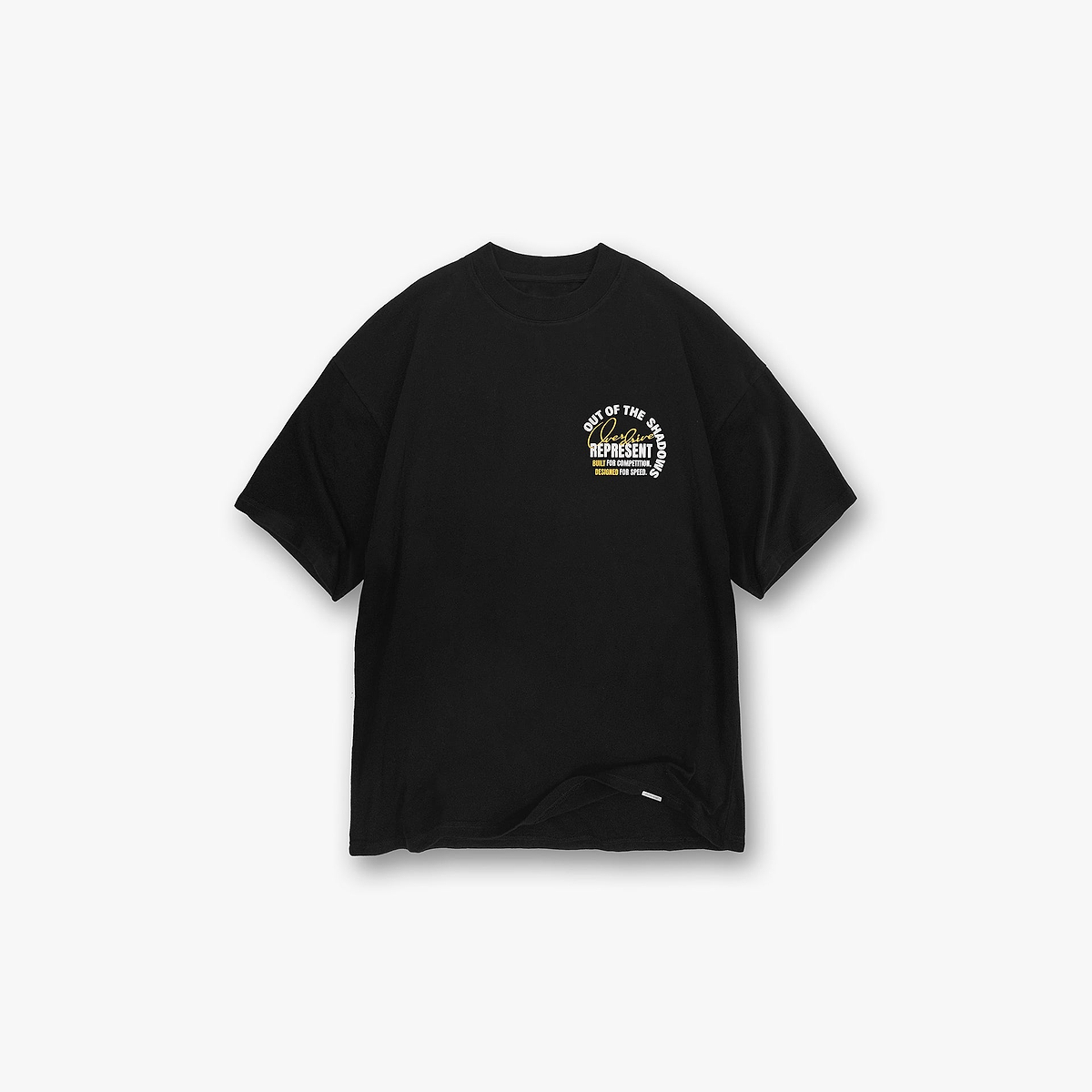 Out Of The Shadows T-Shirt - Stained Black