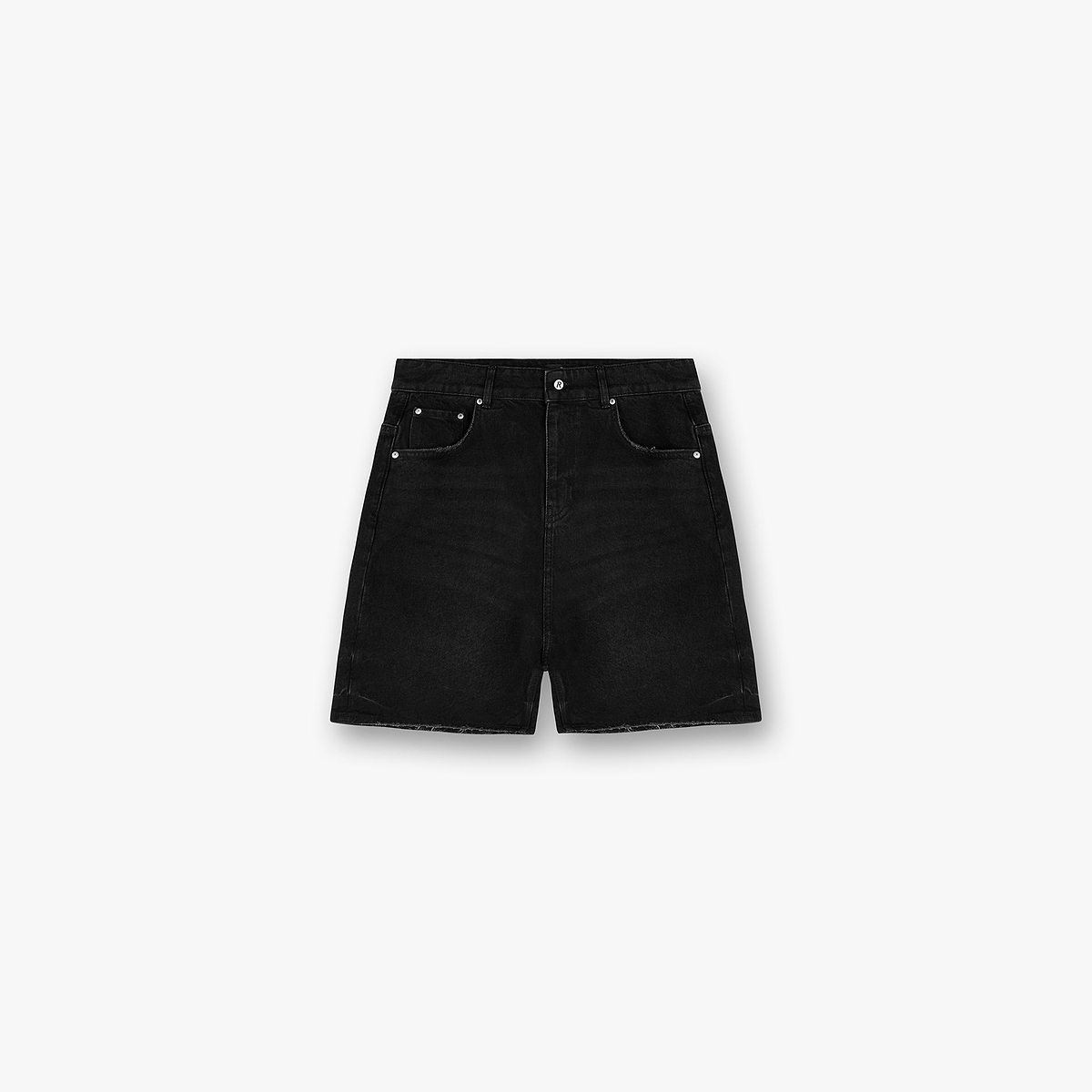R10T Tailored Denim Shorts - Black