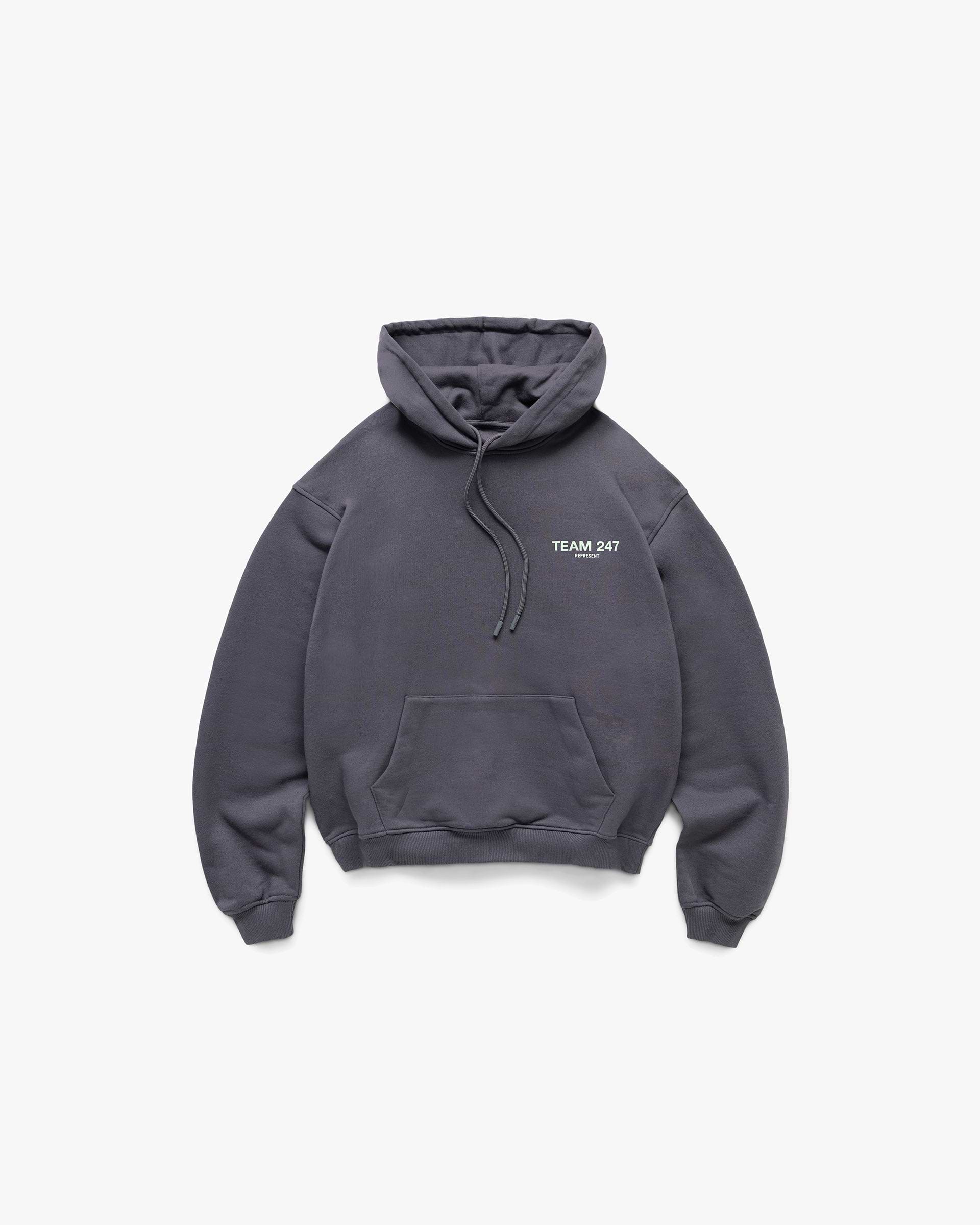 Team 247 Oversized Hoodie - Graphene