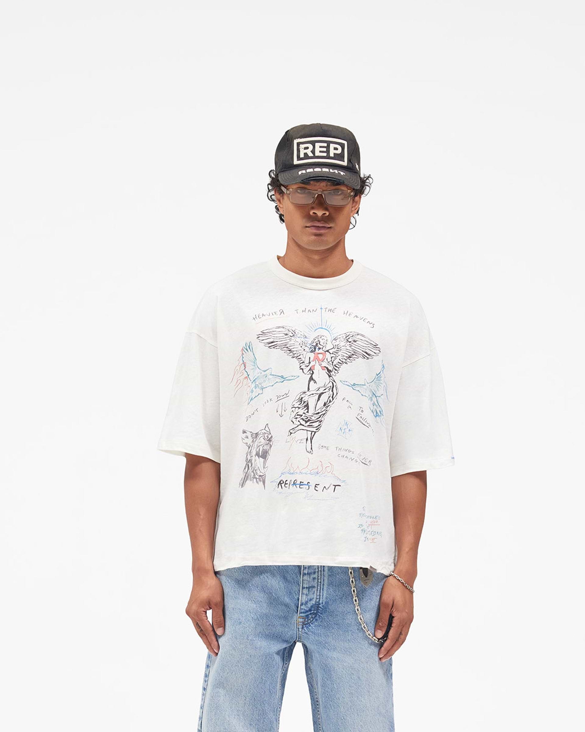 Heavier Than The Heavens T-Shirt - Antique White