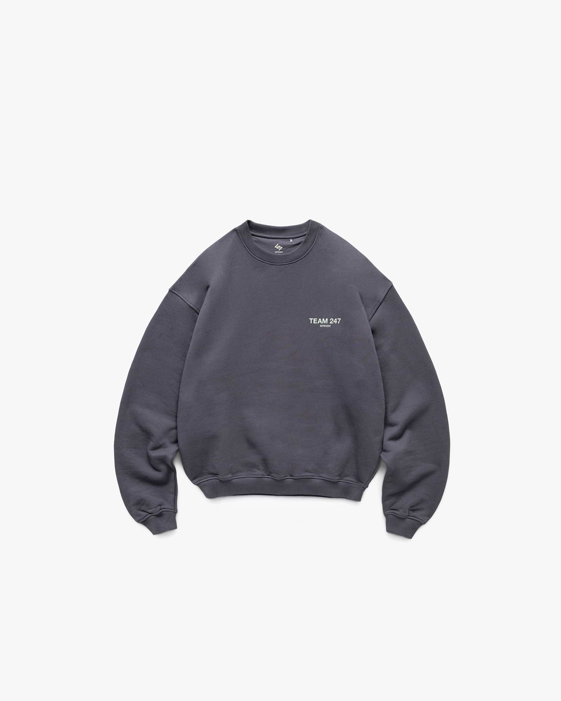 Team 247 Oversized Sweater - Graphene