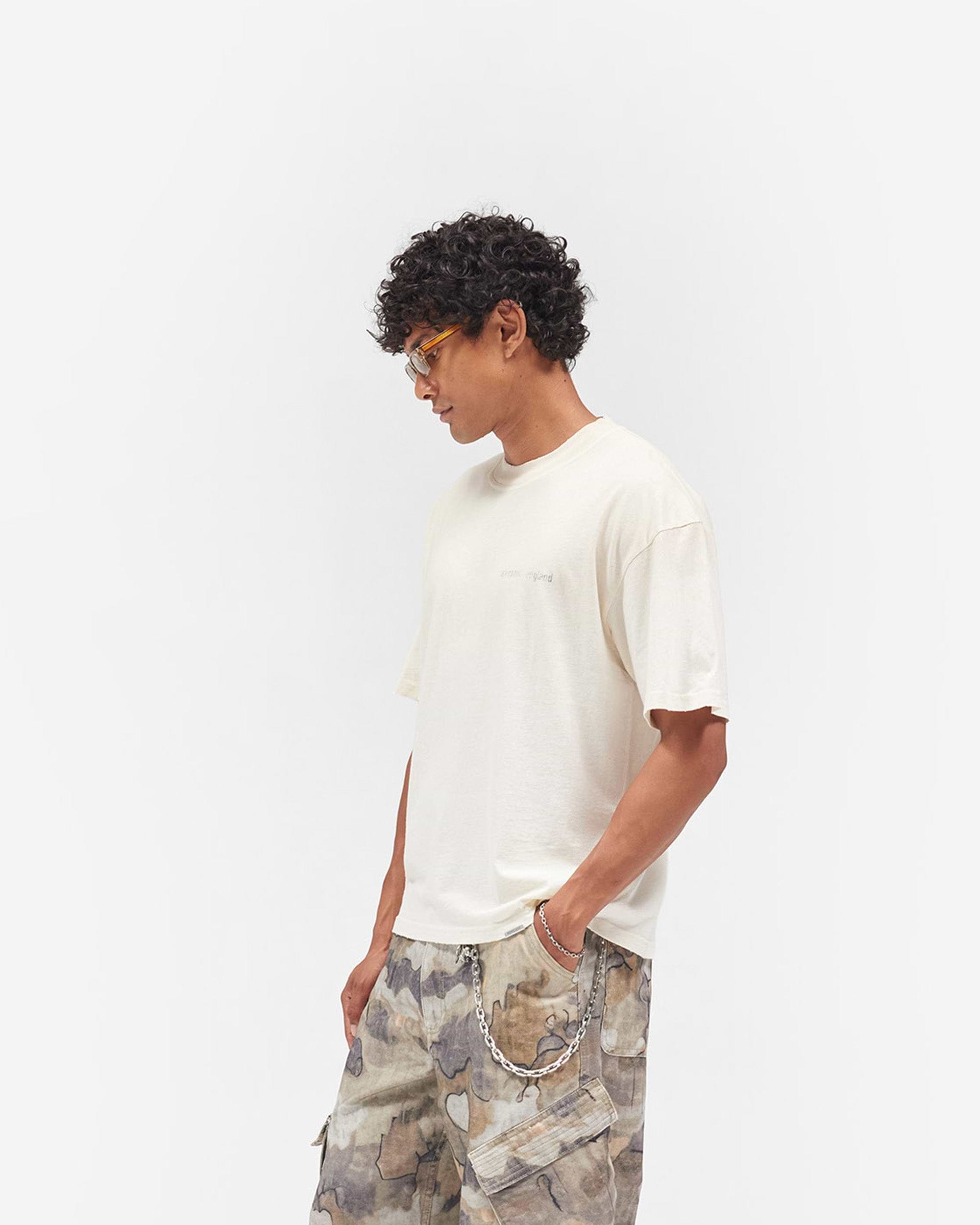 Reverse Resent T-Shirt - Flat White